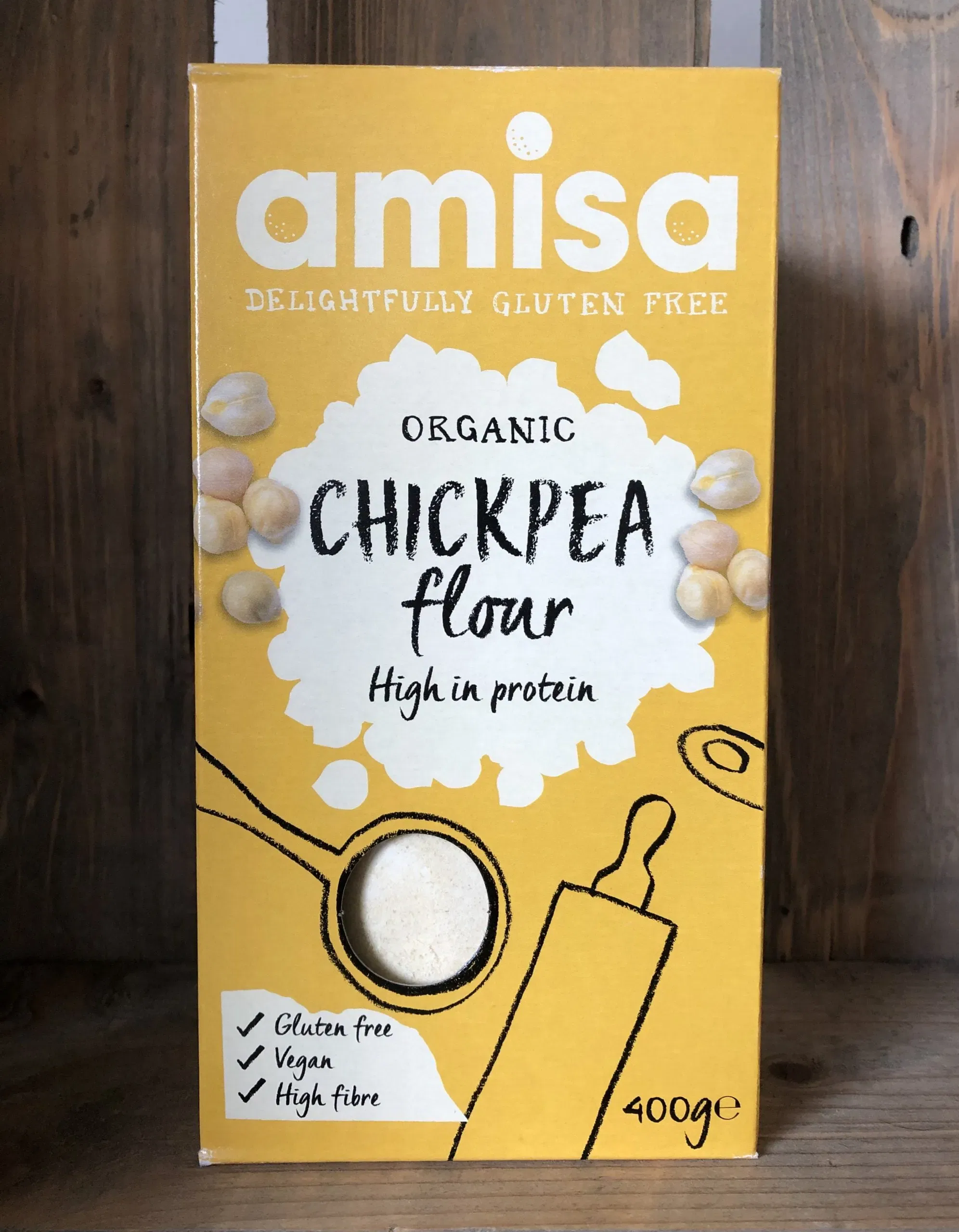 AMISA Organic Chickpea Flour (400g)