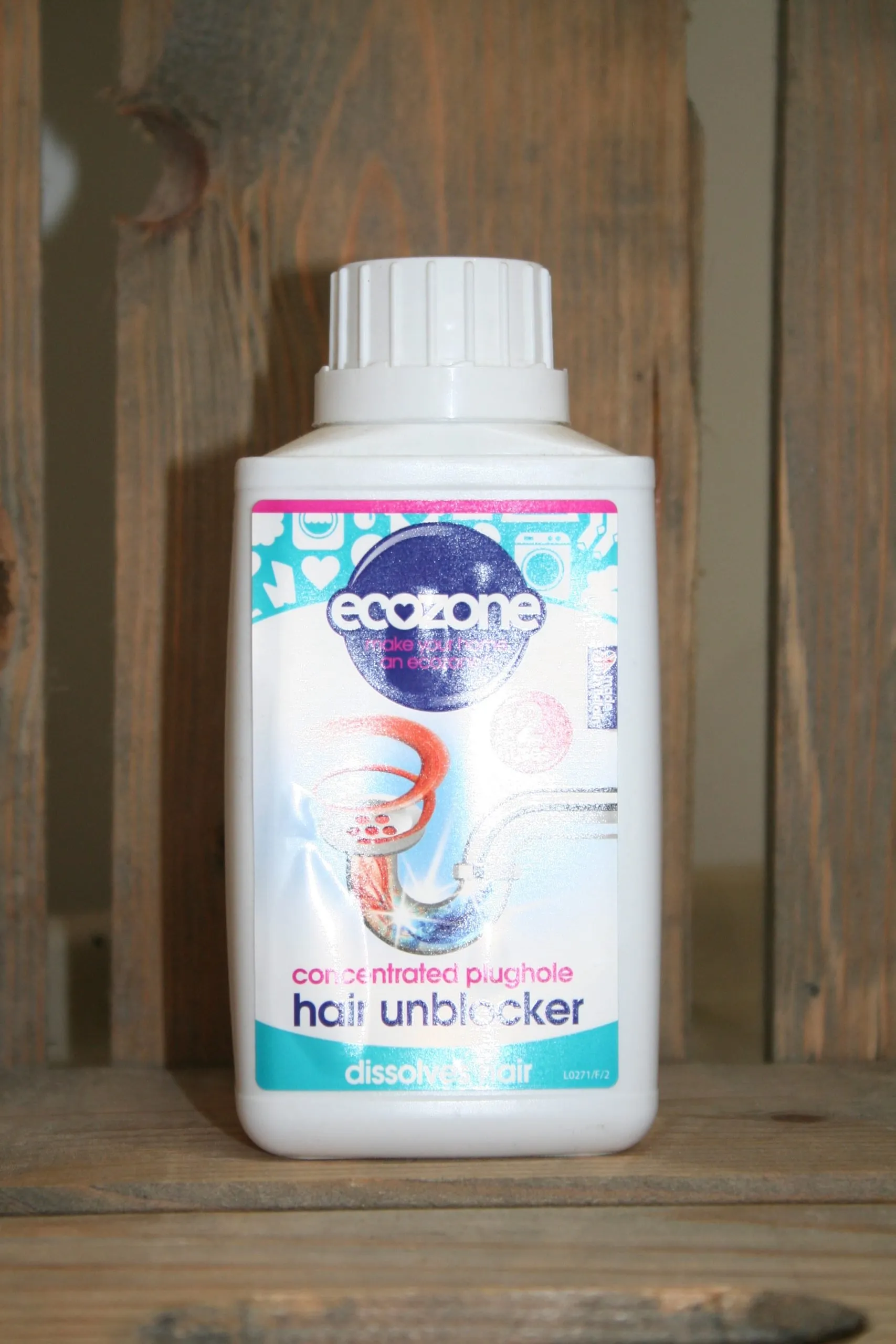 ECOZONE Concentrate Plughole Hair Unblocker (250ml)