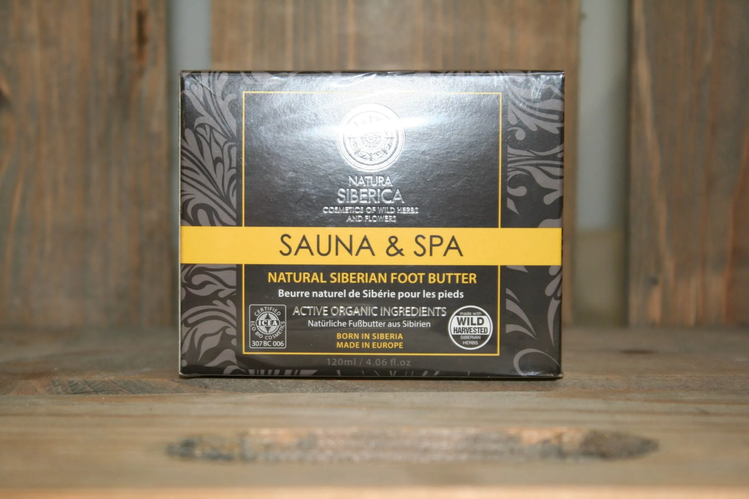 Natura Siberia foot butter