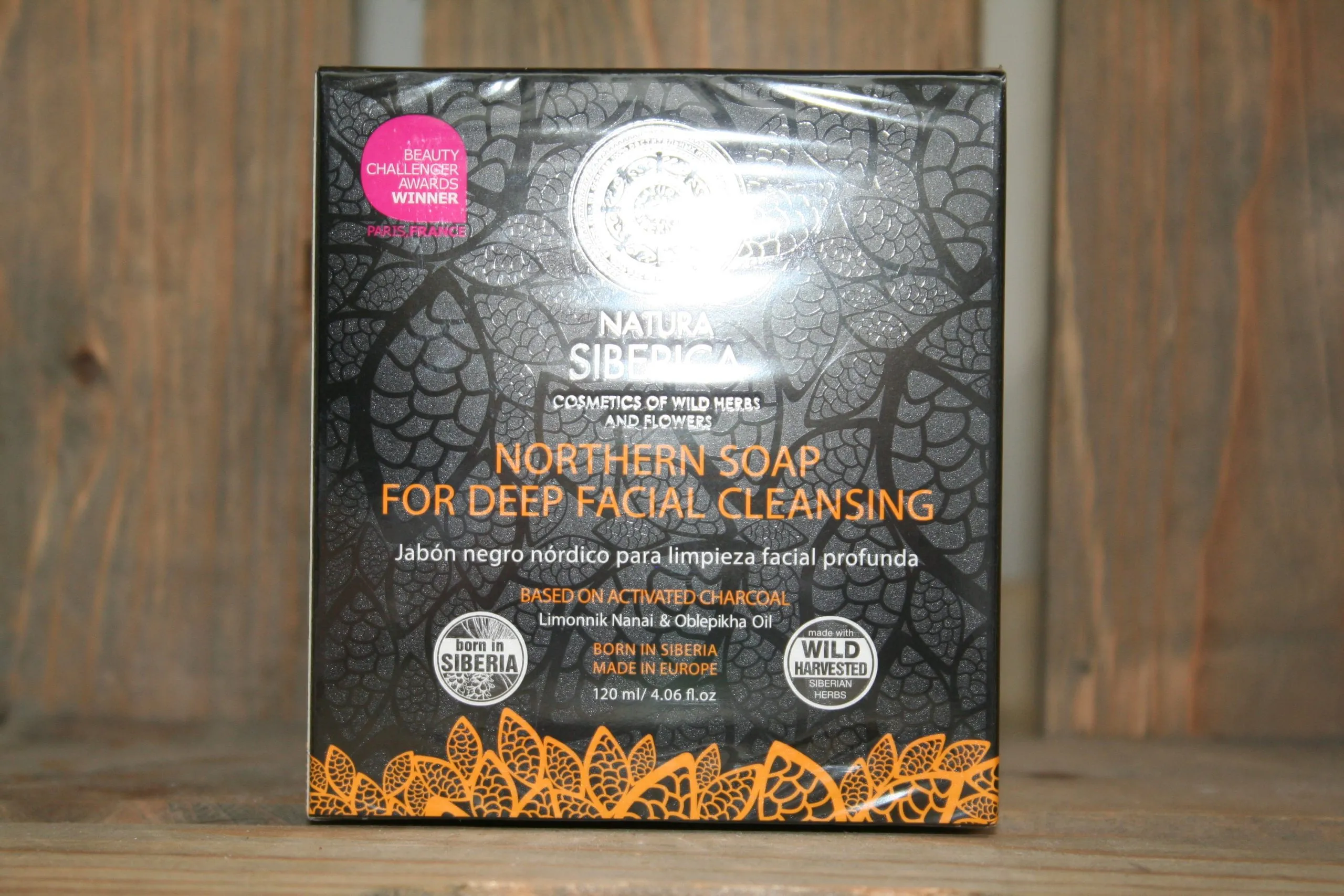 Natura Siberica soap facial cleaning