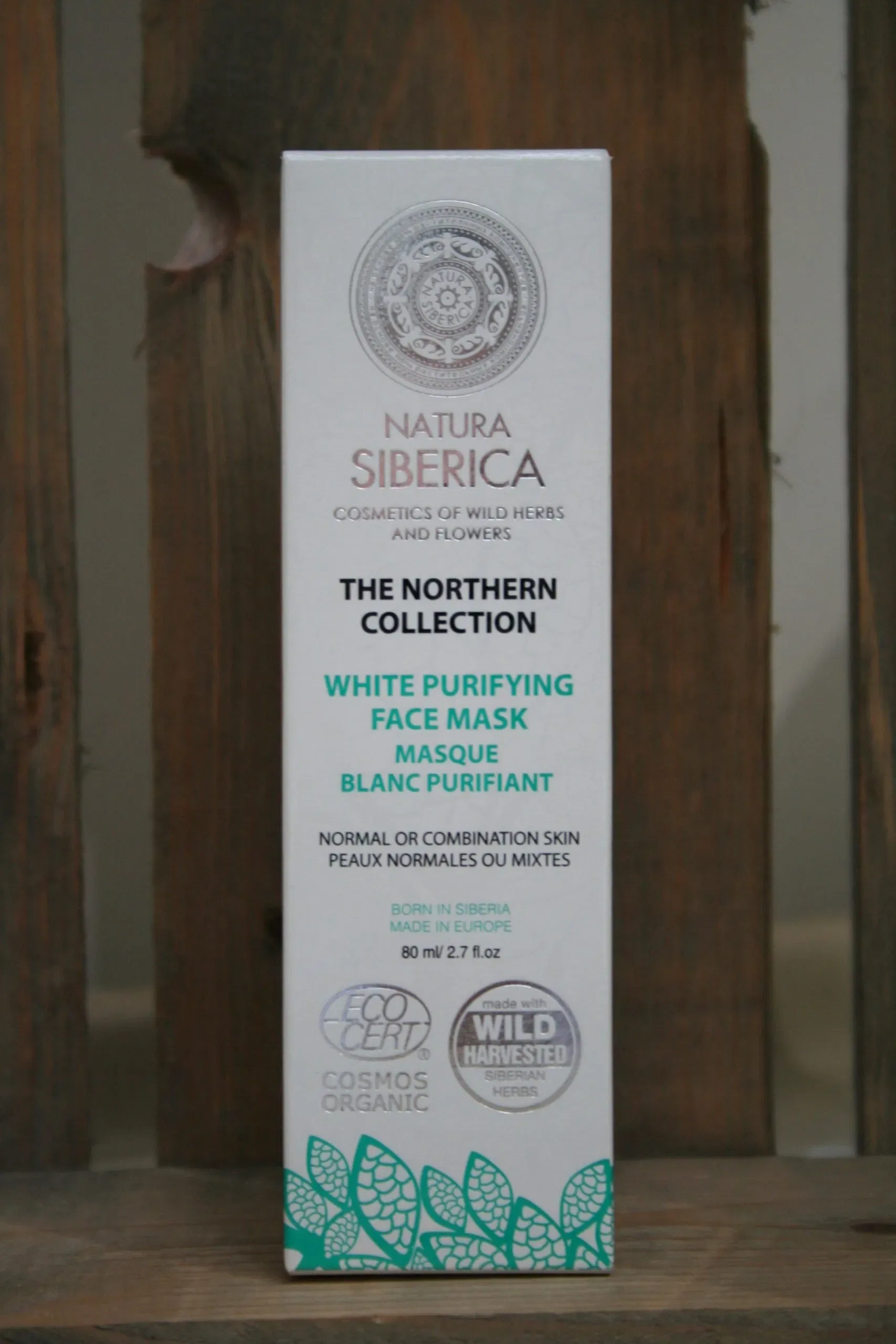 Natura Siberica white face mask