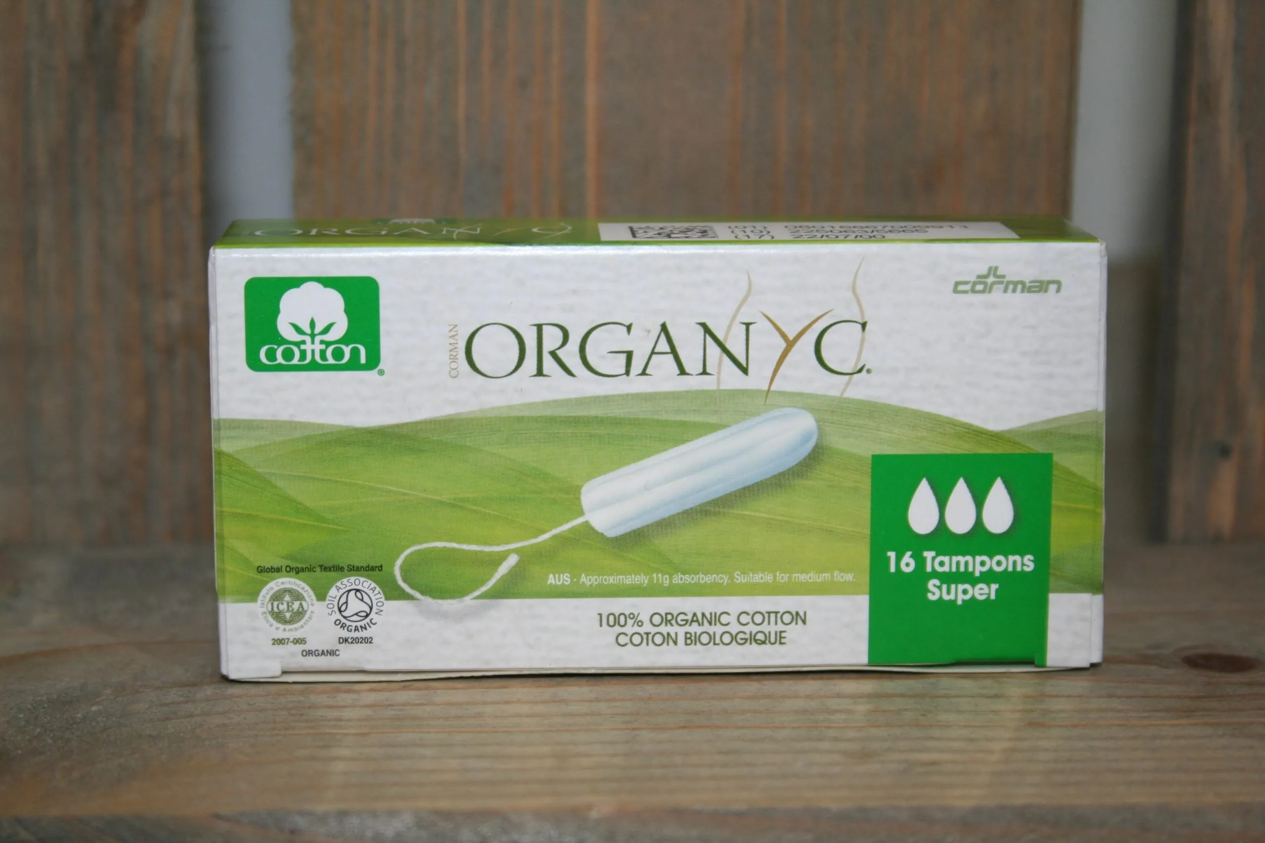 Cotton tampon super