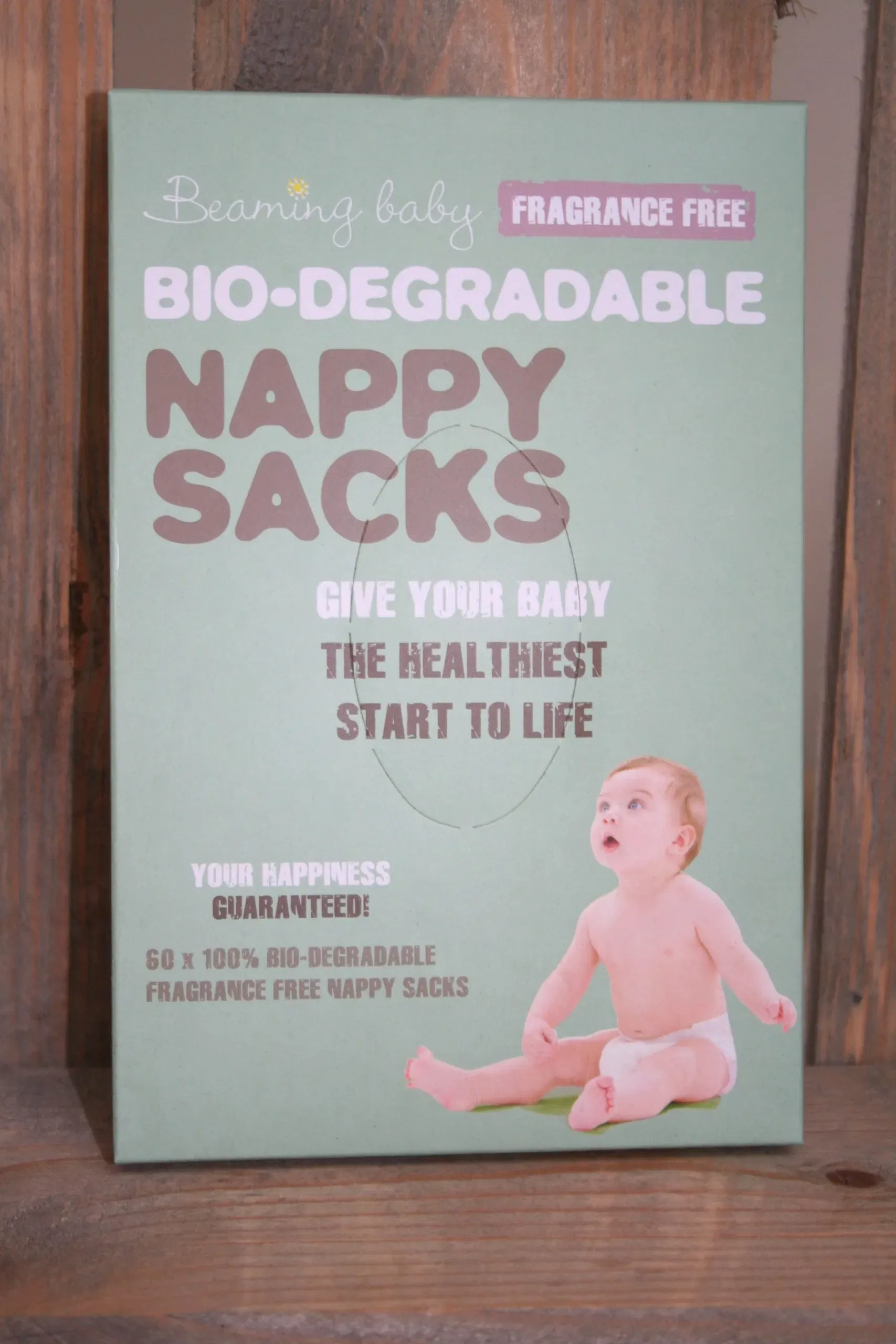 Beaming baby nappy sacks