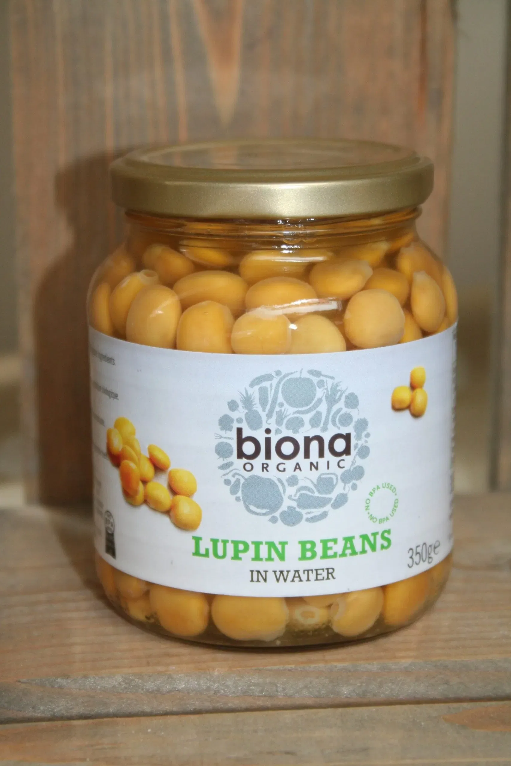 Biona Lupin beans jar
