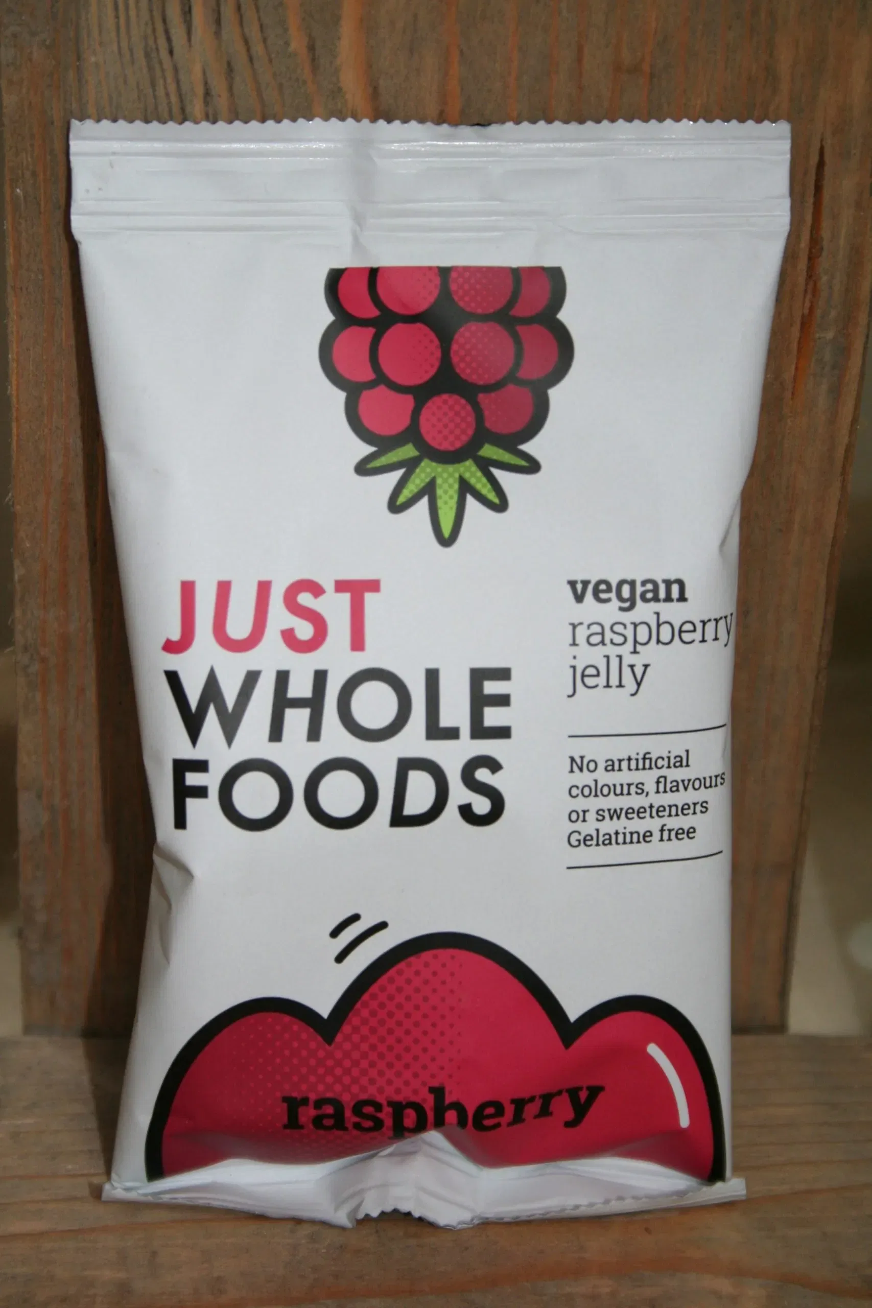 Just Whole Foods Raspberry Vegan jelly