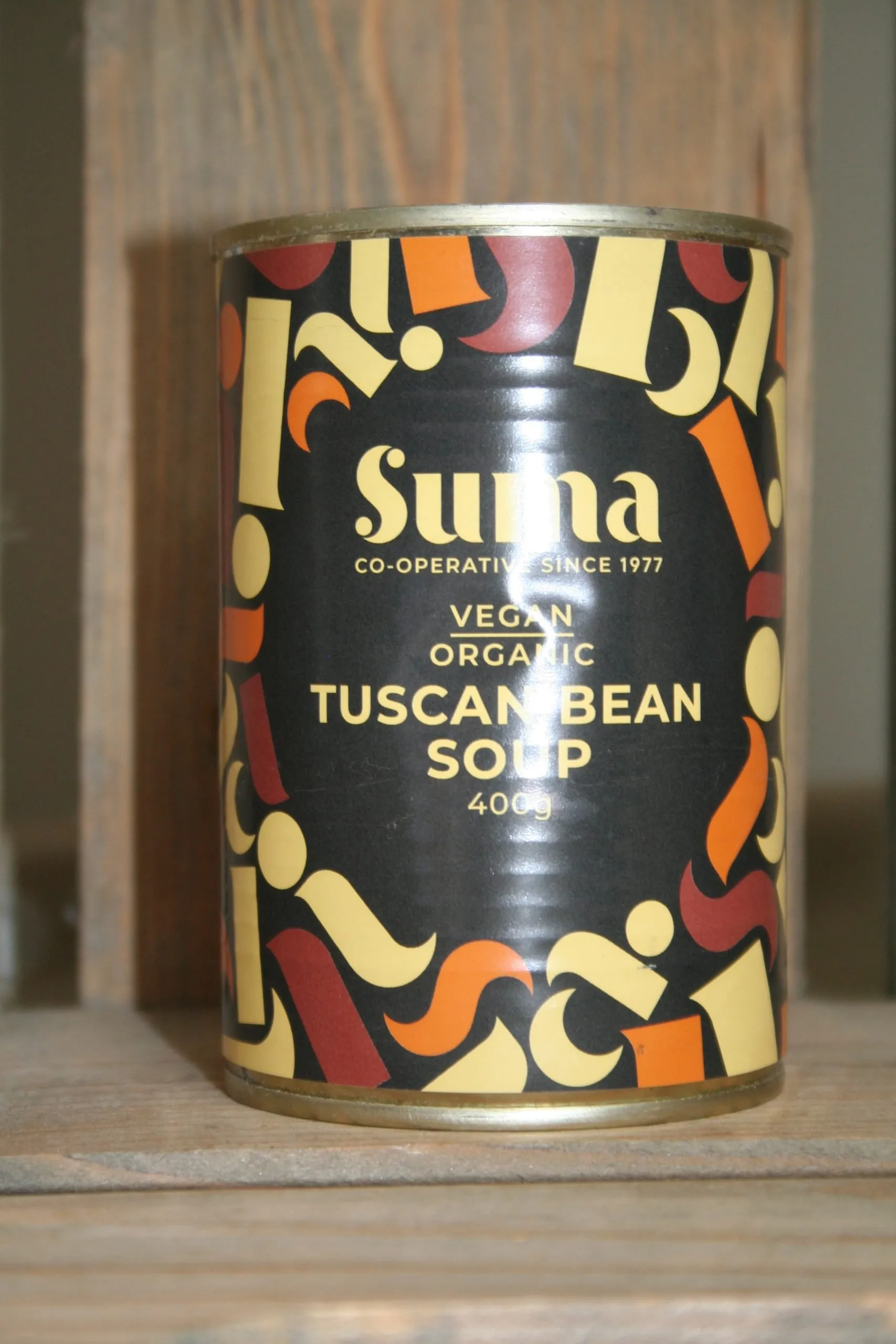 Suma Vegan organic Tuscan Bean soup