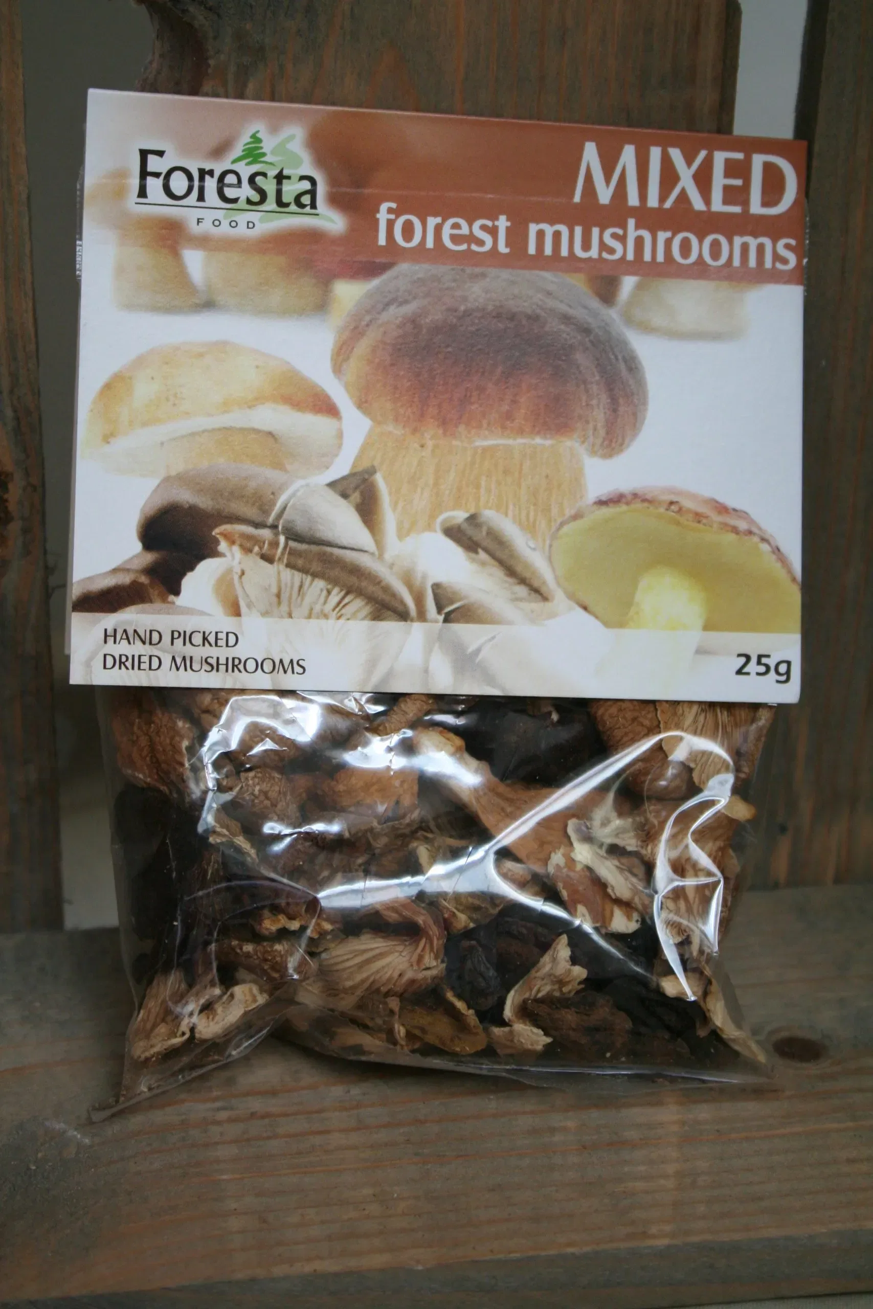 Foresta mixed dried forest mushrooms