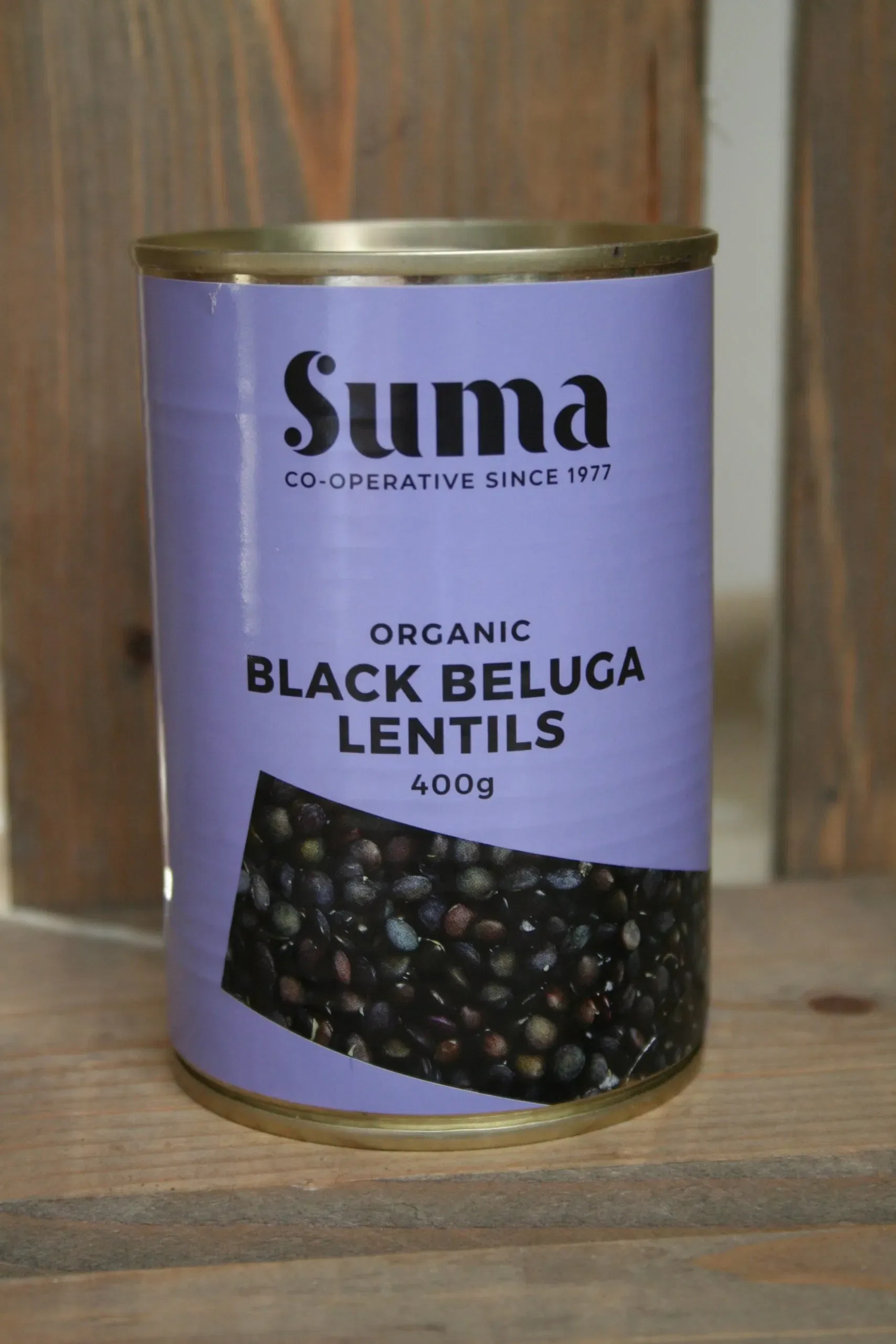 Suma organic black Beluga lentils