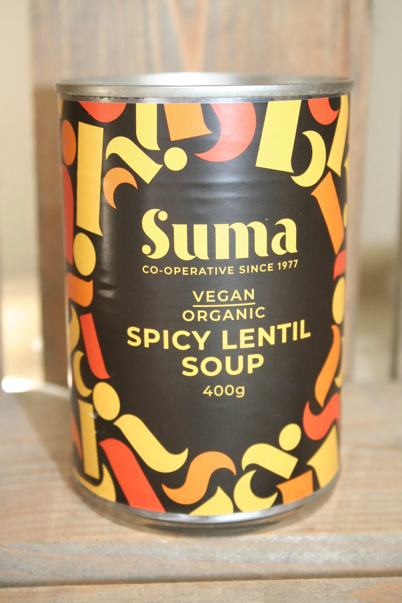 Suma vegan organic spicy lentil soup