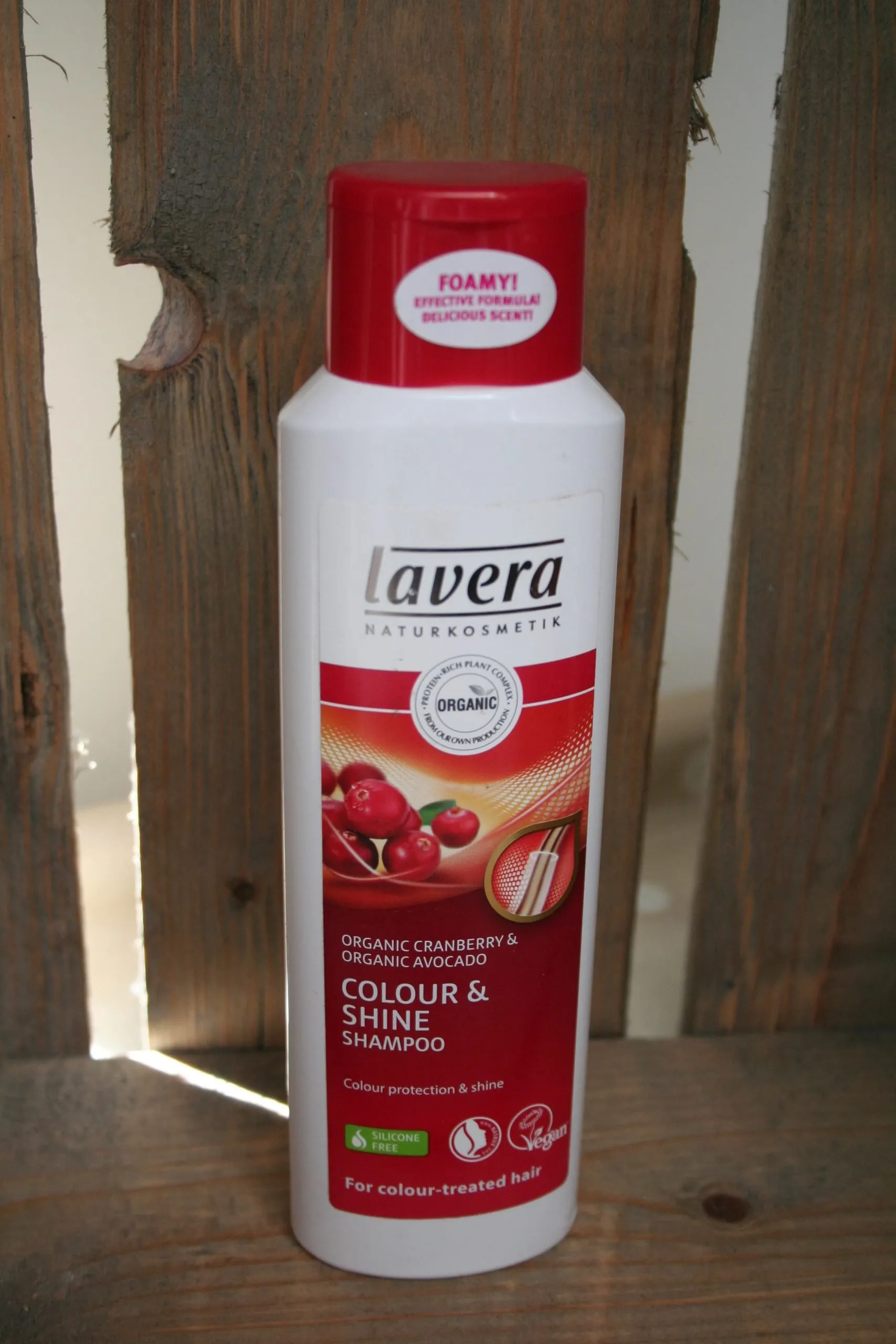Lavera organic colour & shine shampoo
