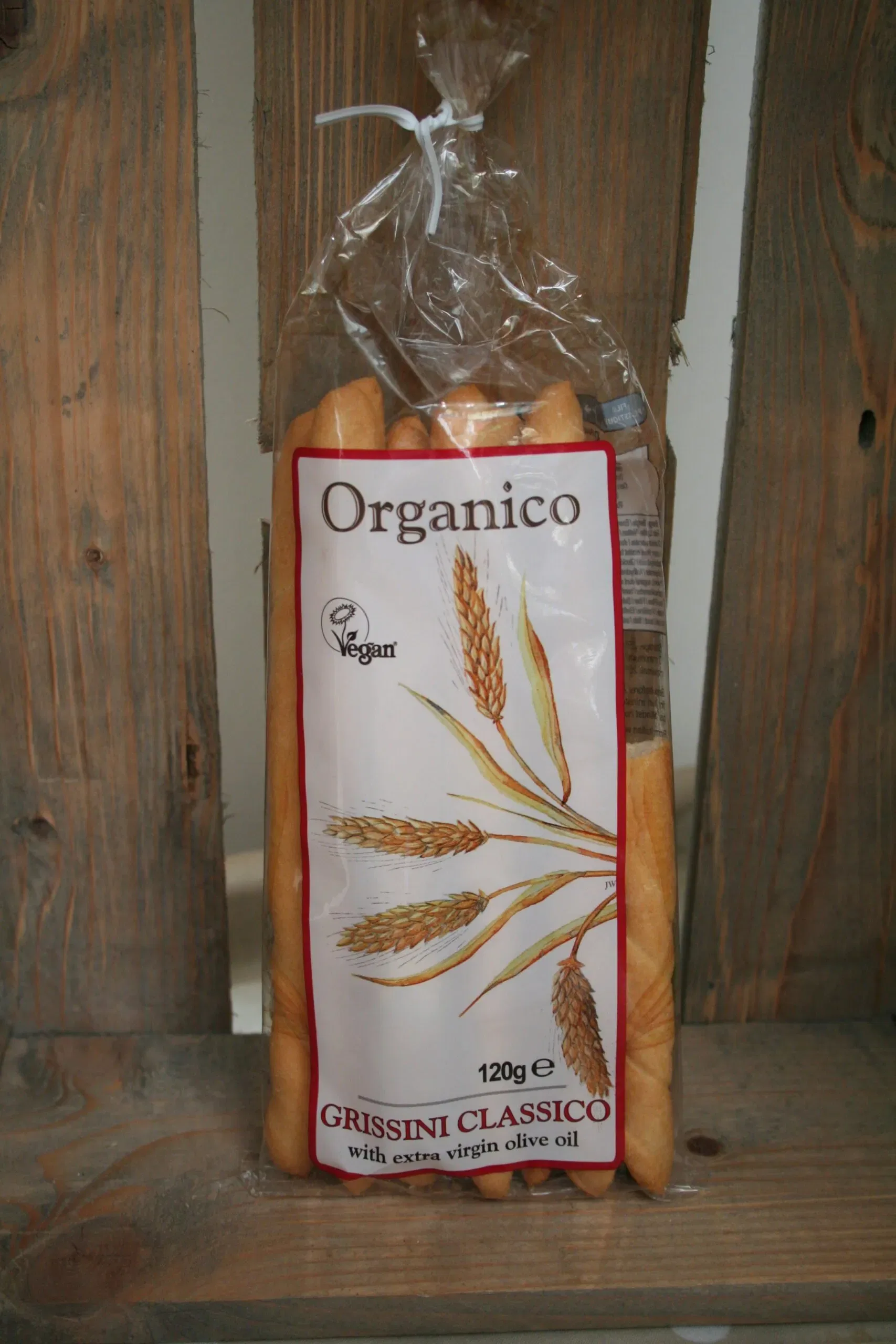 Organico Vegan grissini classico