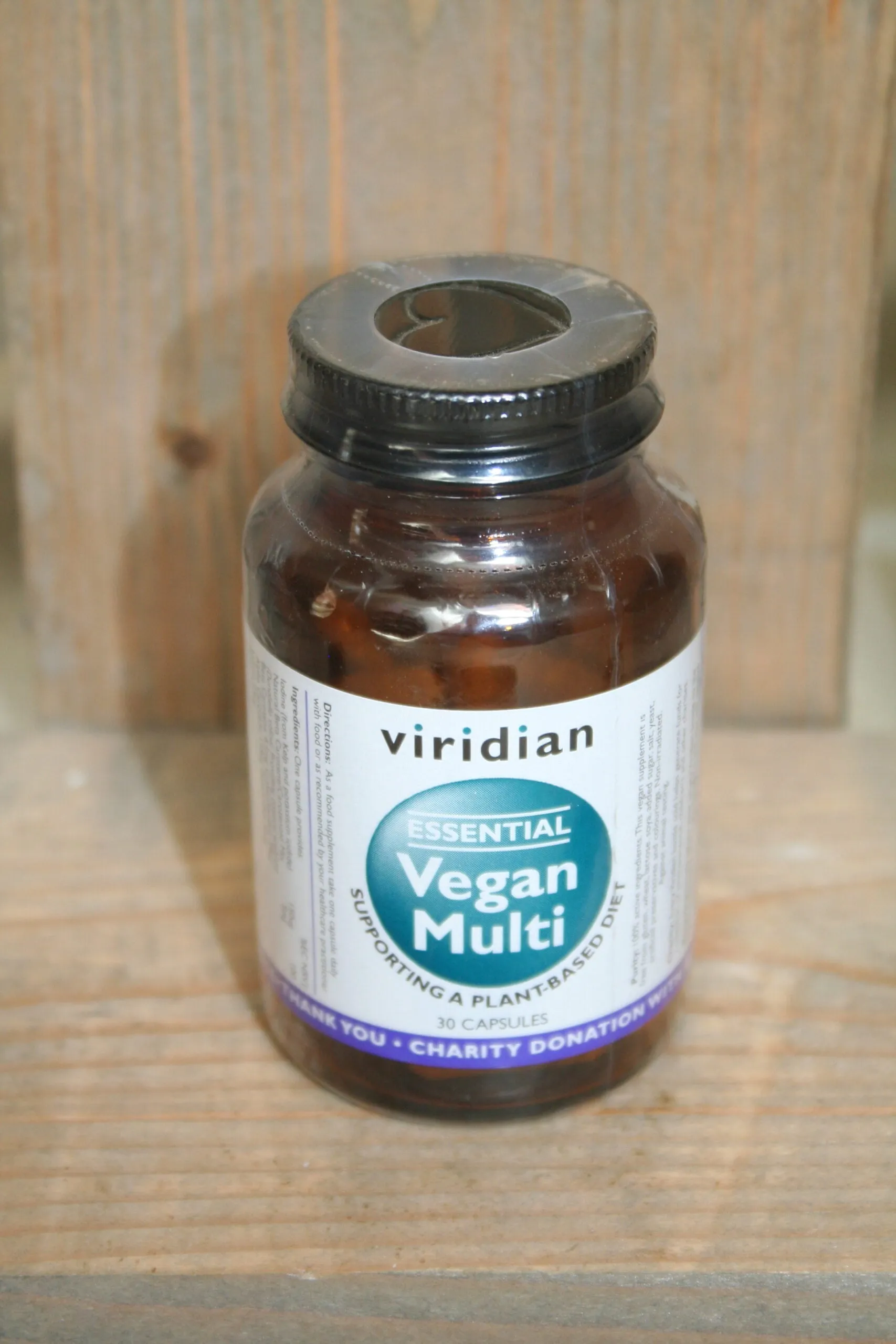 Viridian Vegan multivitamin