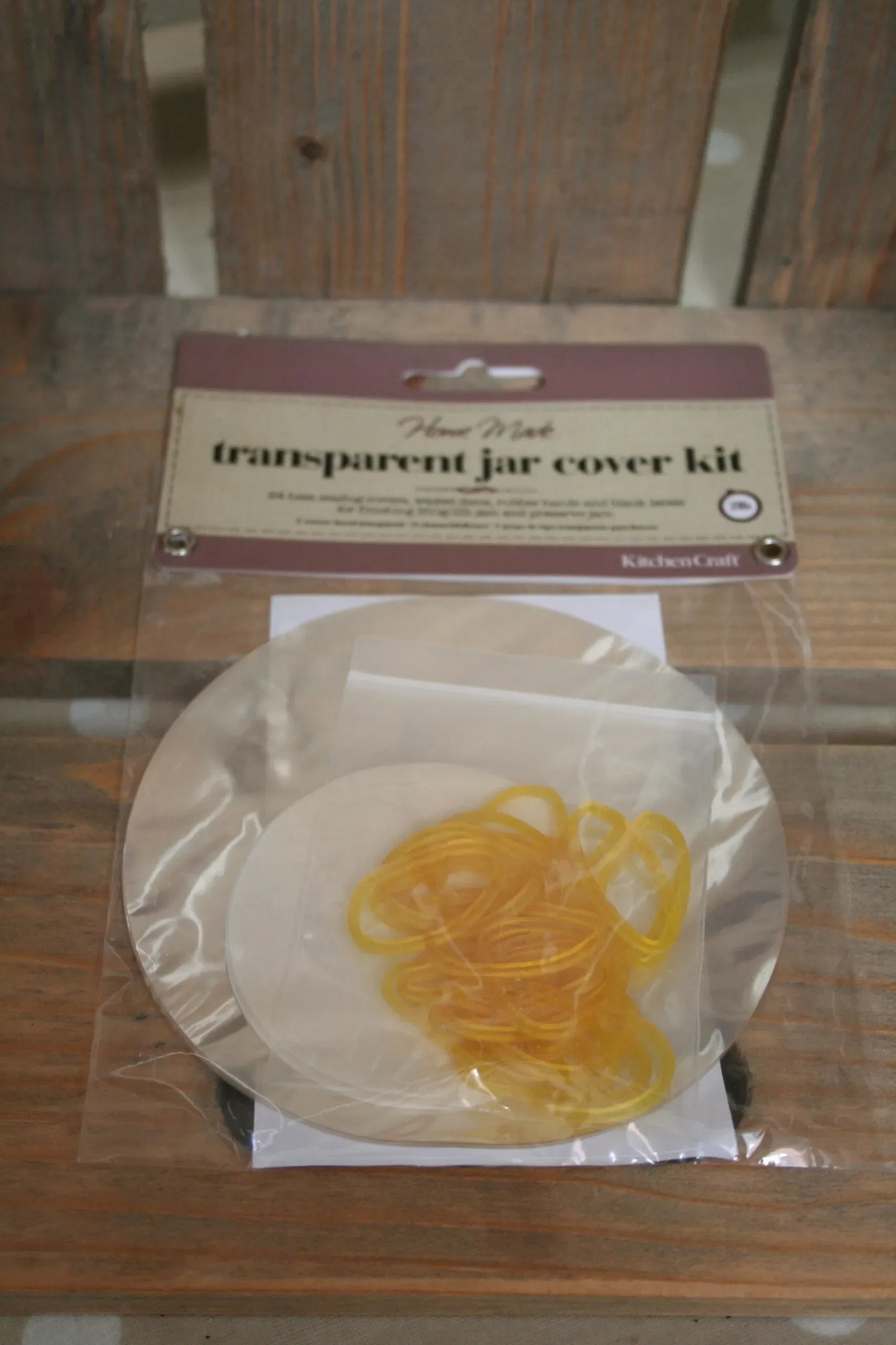 Kitchen Craft jar covers