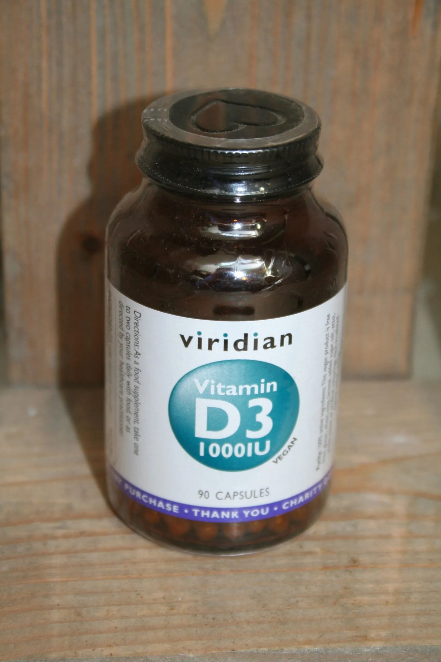 Viridian Vitamin D3 10001U