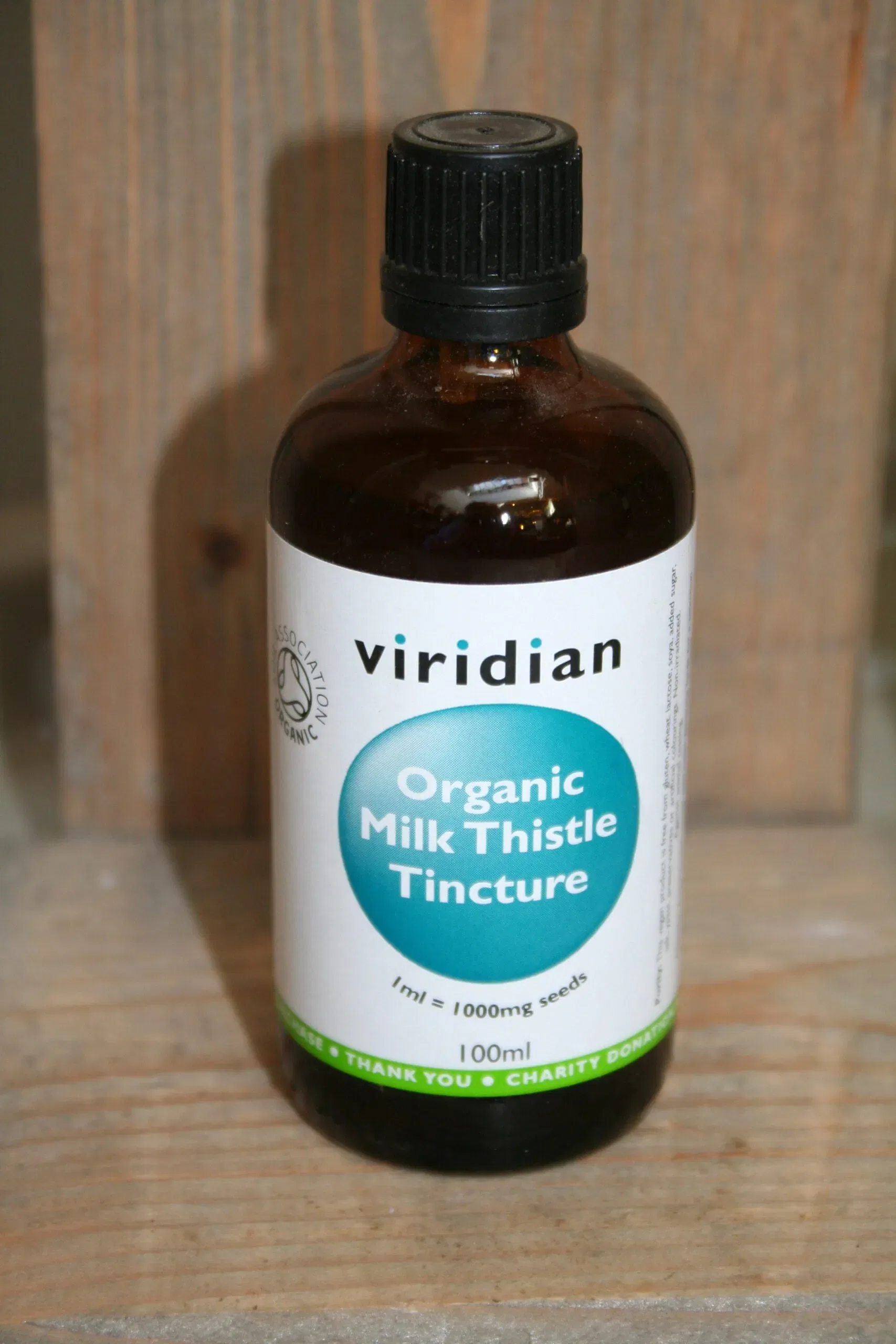 Viridian organic milk thislte tincture