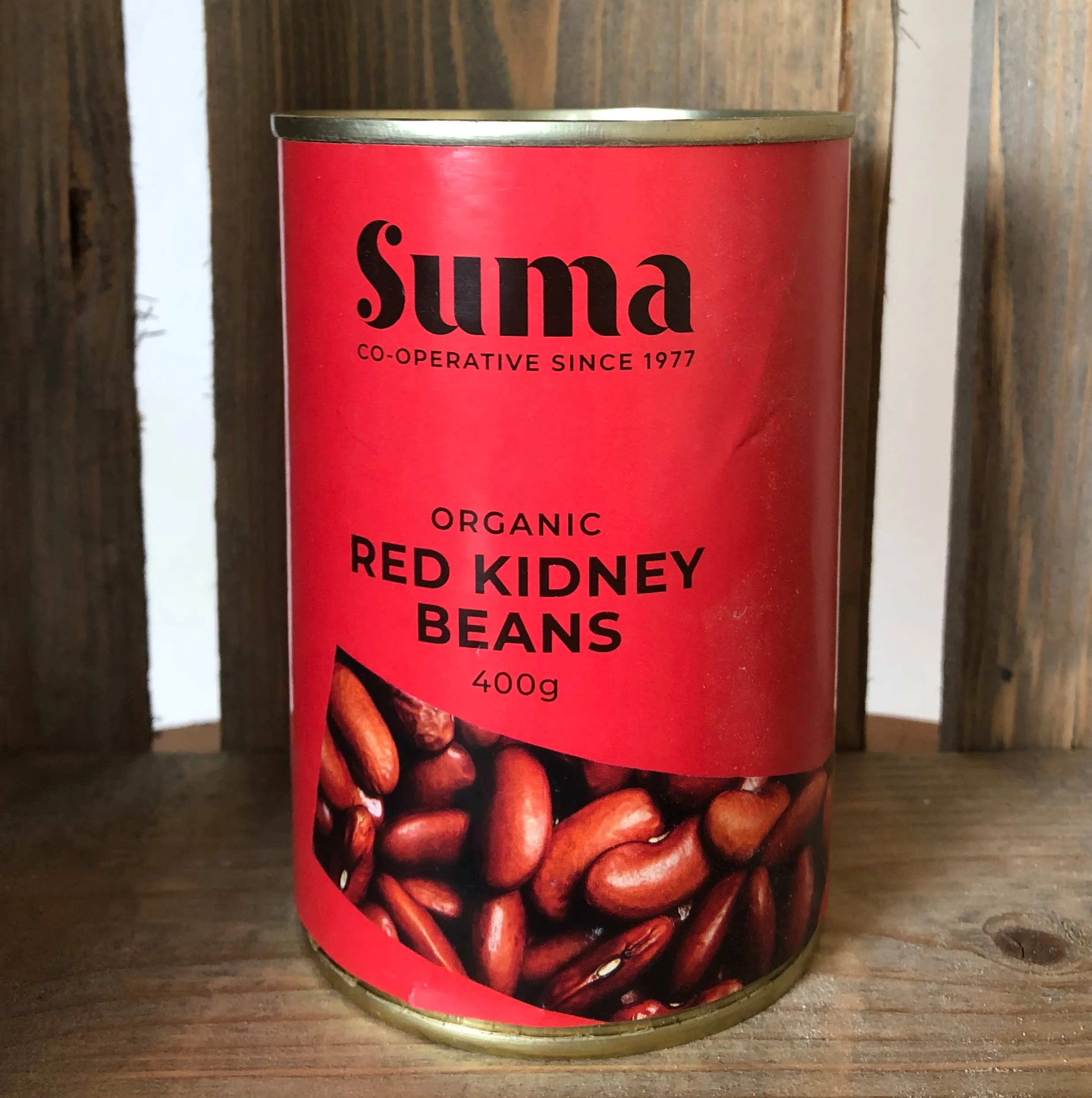 SUMA Organic Red Kidney Bean Tin (400g)