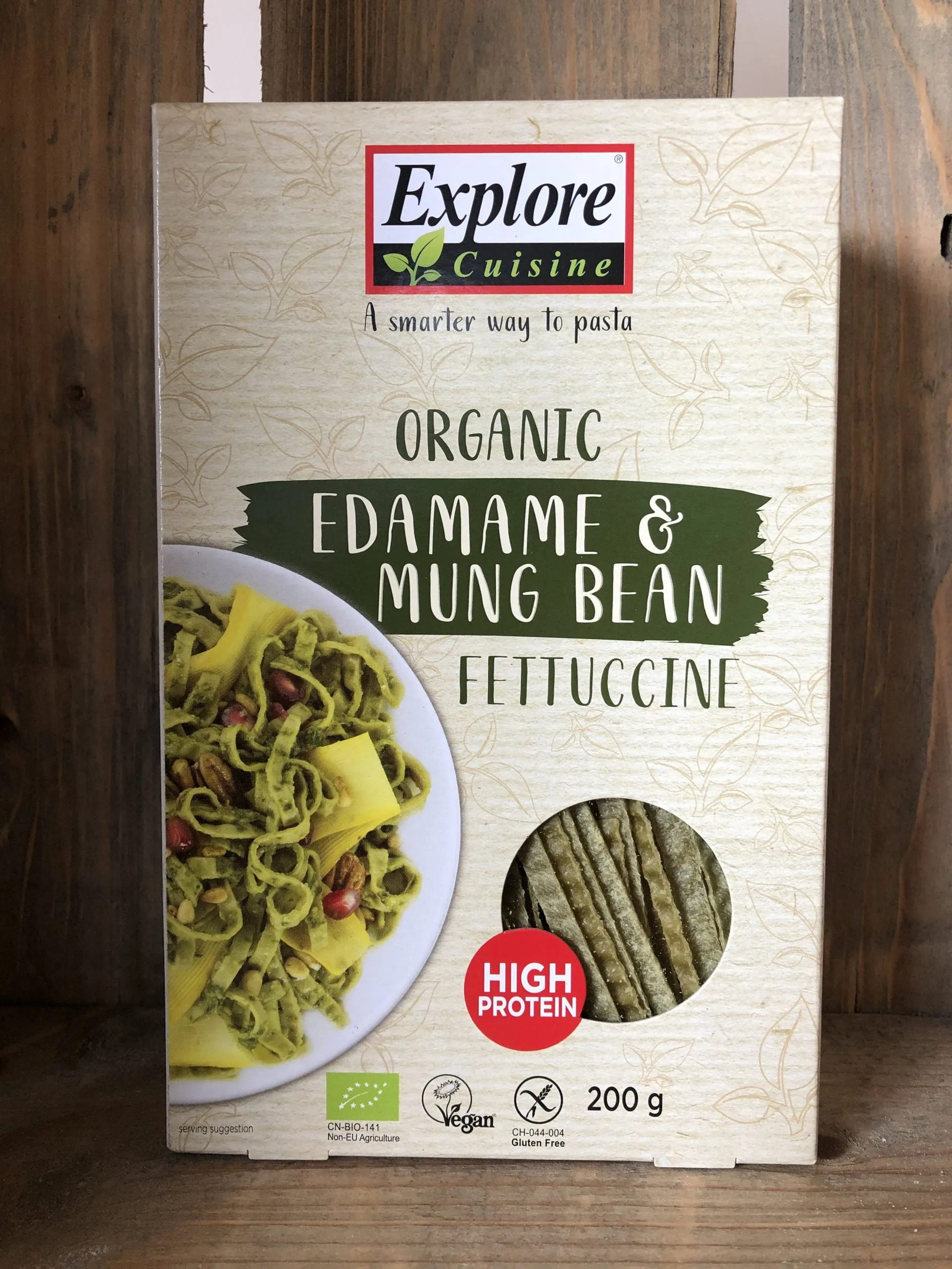 EXPLORE CUISINE Organic Edamame & Mung Bean Fettuccine (200g)
