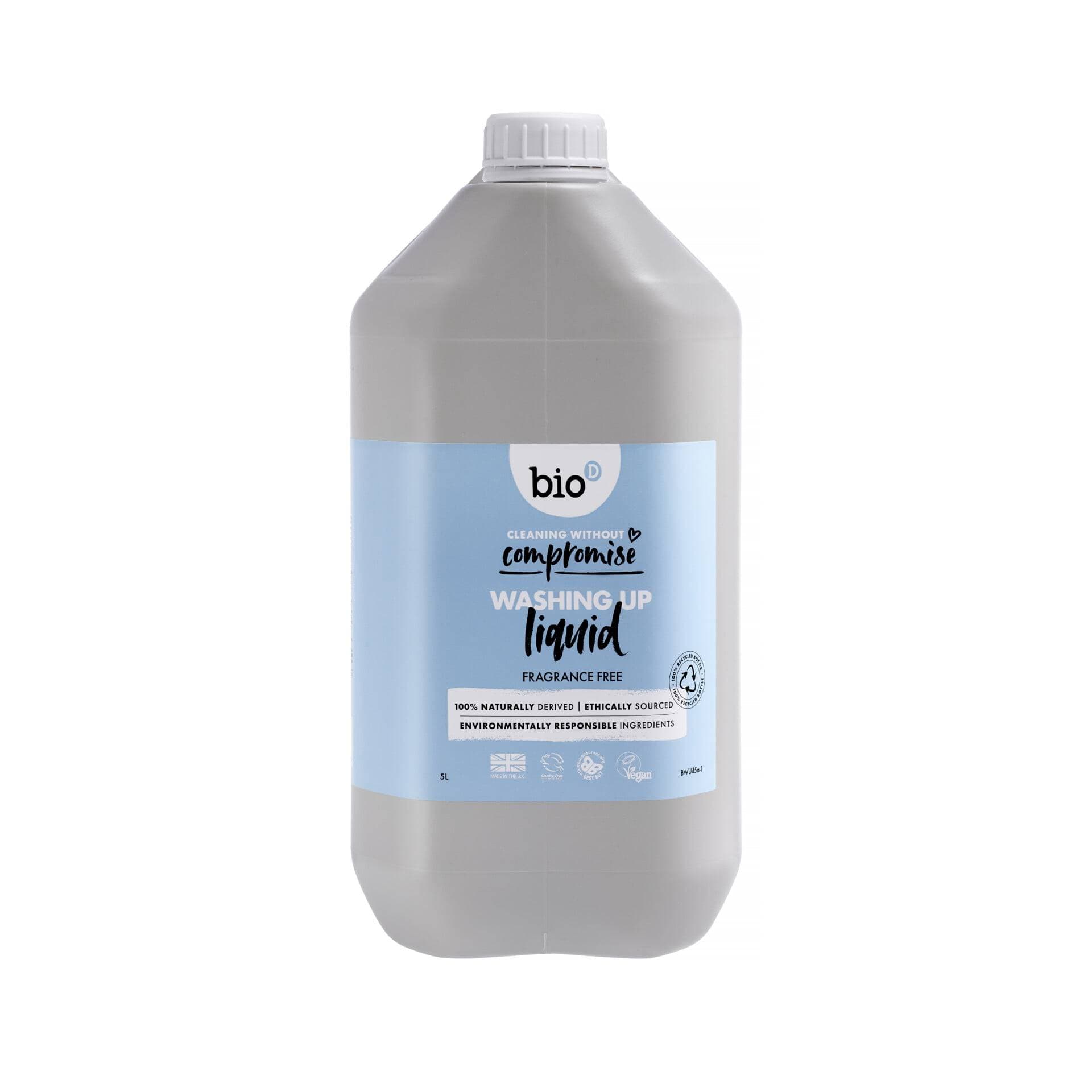 bio d washing up liquid concentrate (5l)