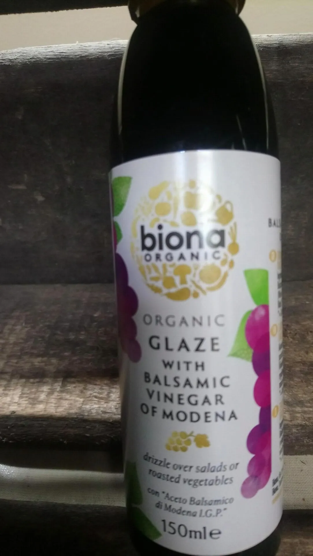 biona glaze with balsamic vinegar (150ml)