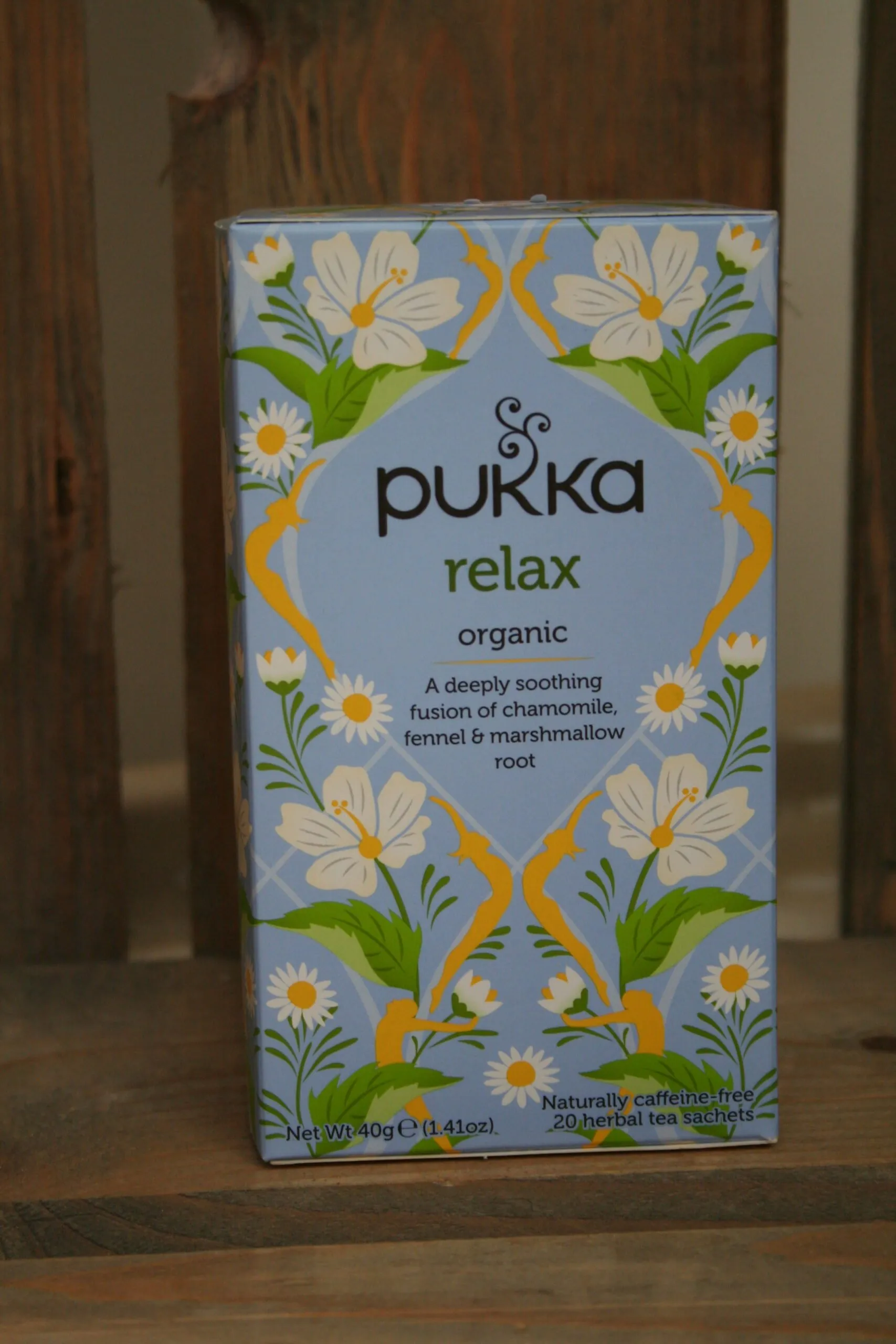 Pukka Relax organic tea bags