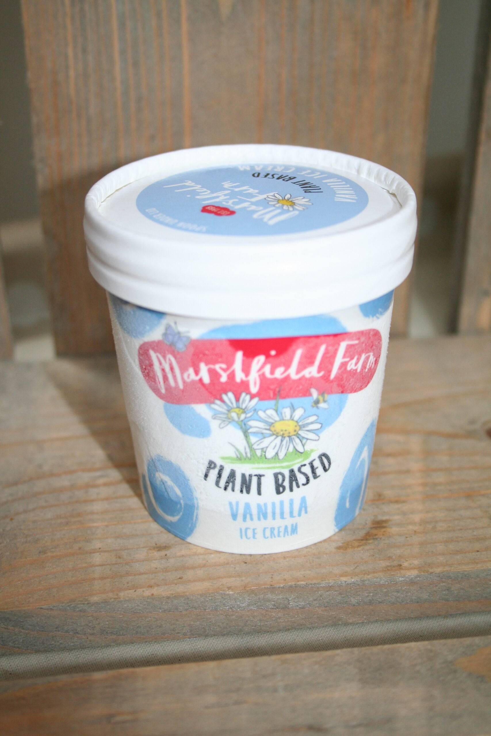 Marshfield plant based vanilla ice cream