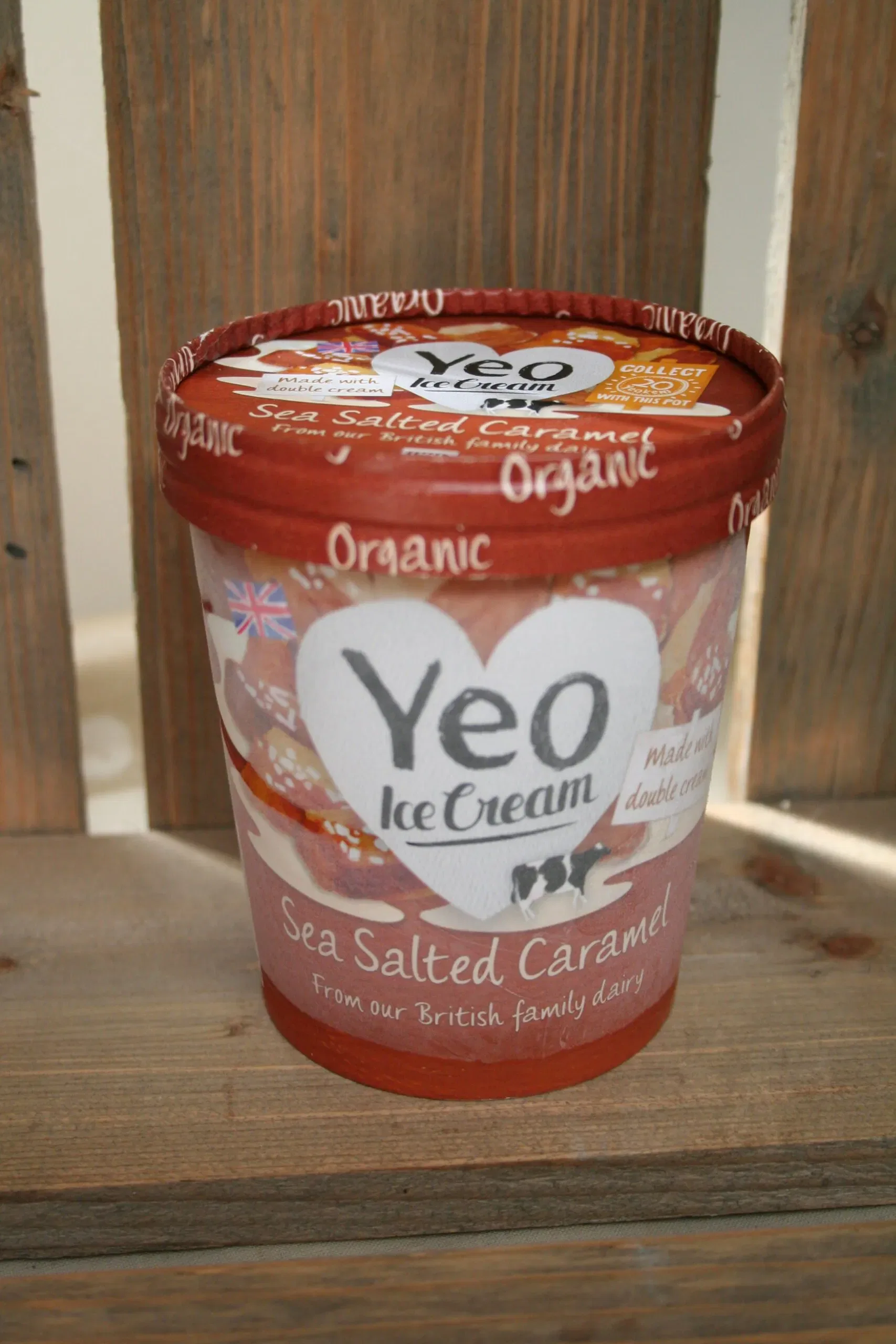Yeo Valley Sea Salted Caramel Ice Cream