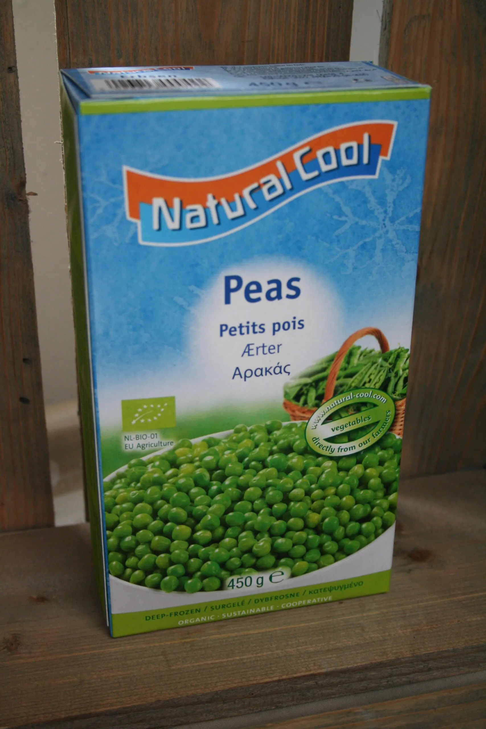 Natural Cool peas frozen
