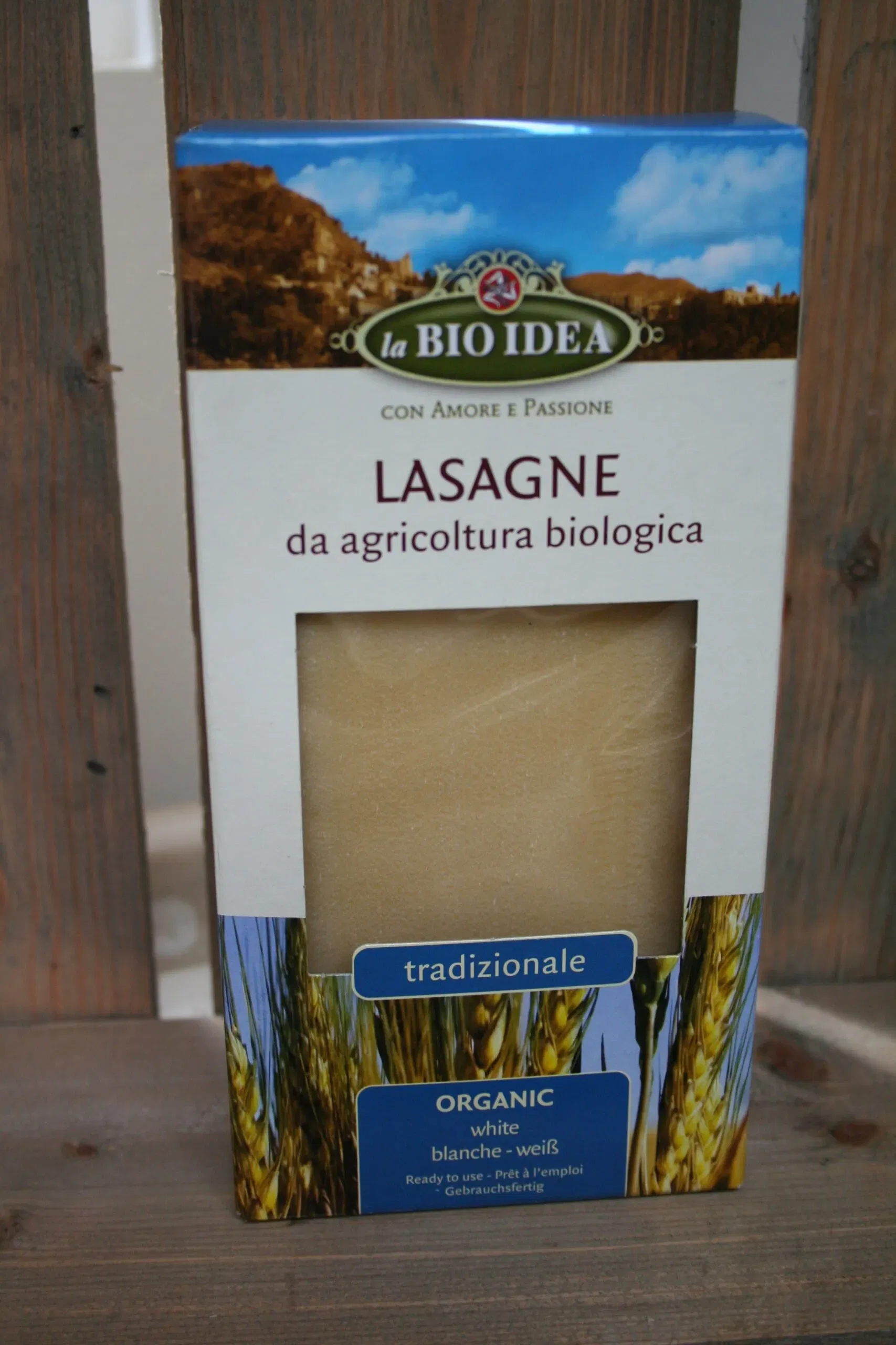 La Bio Idea Lasange pasta sheets traditional organic