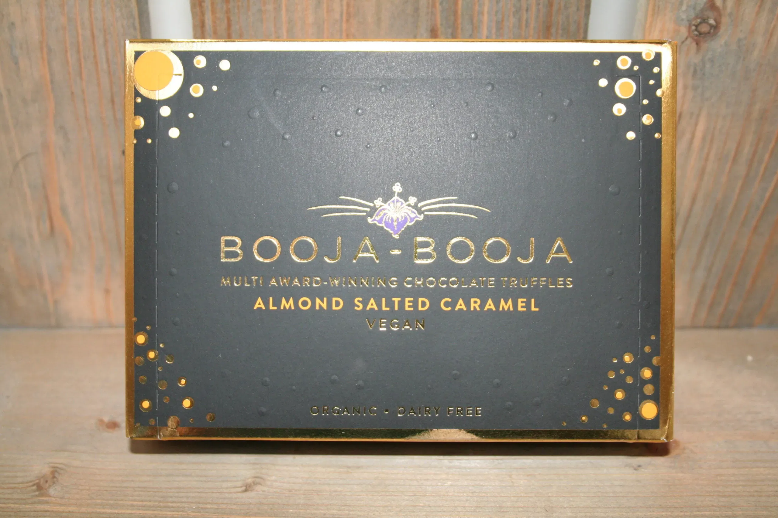 Booja Booja Almond Salted Caramel vagan chocolate truffles