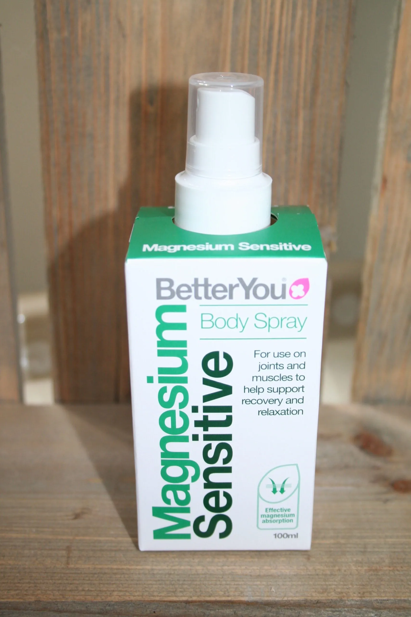 Better You magnesium sensitive body spray
