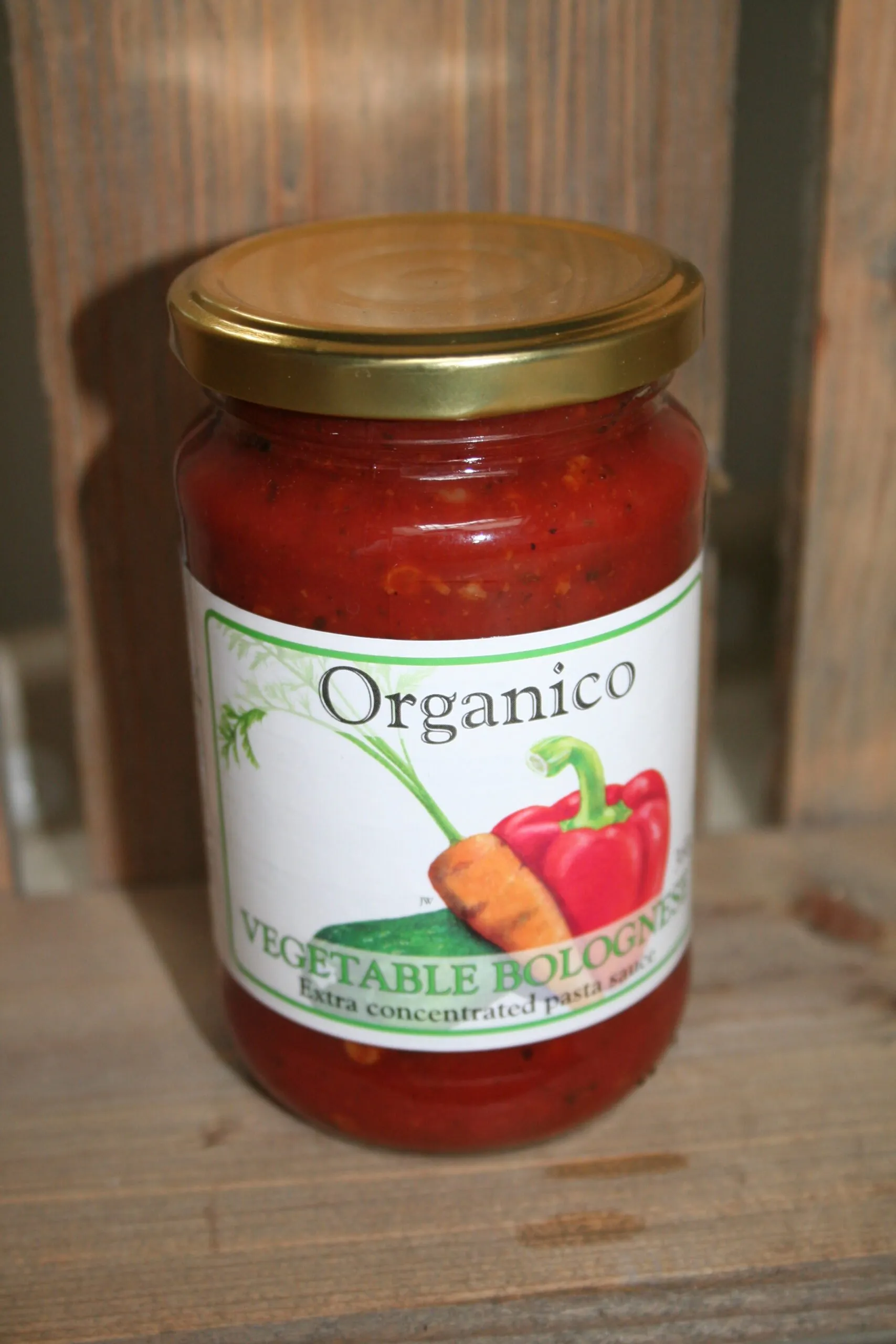 Organico vegetable bolognese pasta sauce