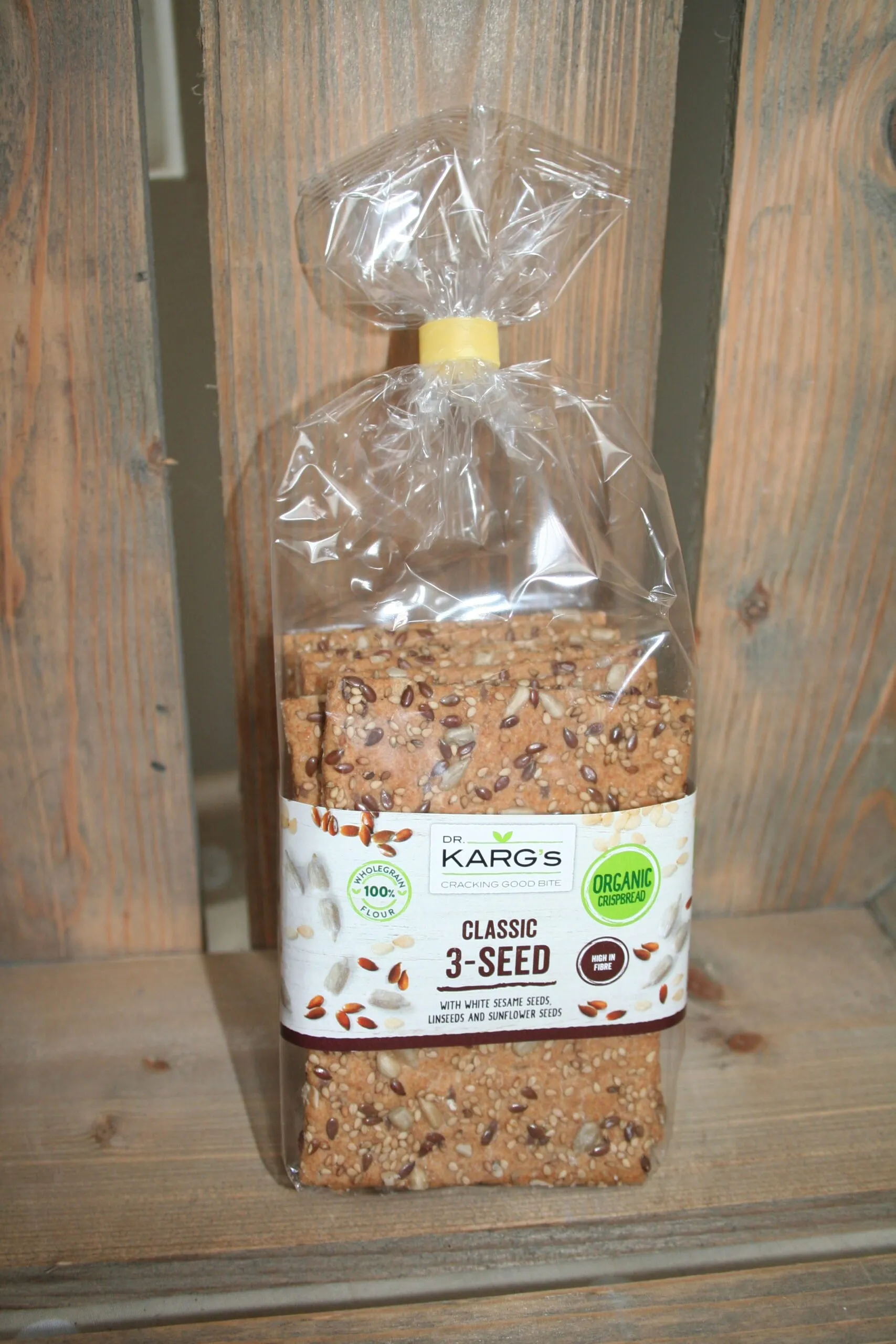 Dr Kargs classic 3 seed organic crispbread
