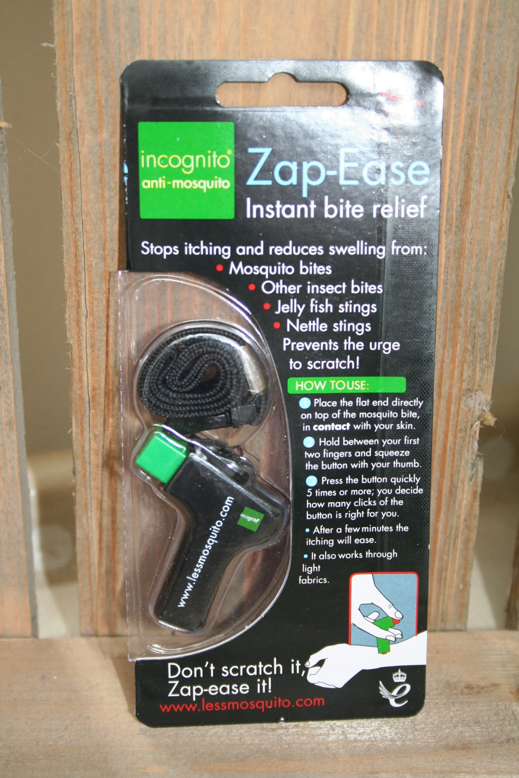 Incognito anti mosquito zap ease instand bite relief