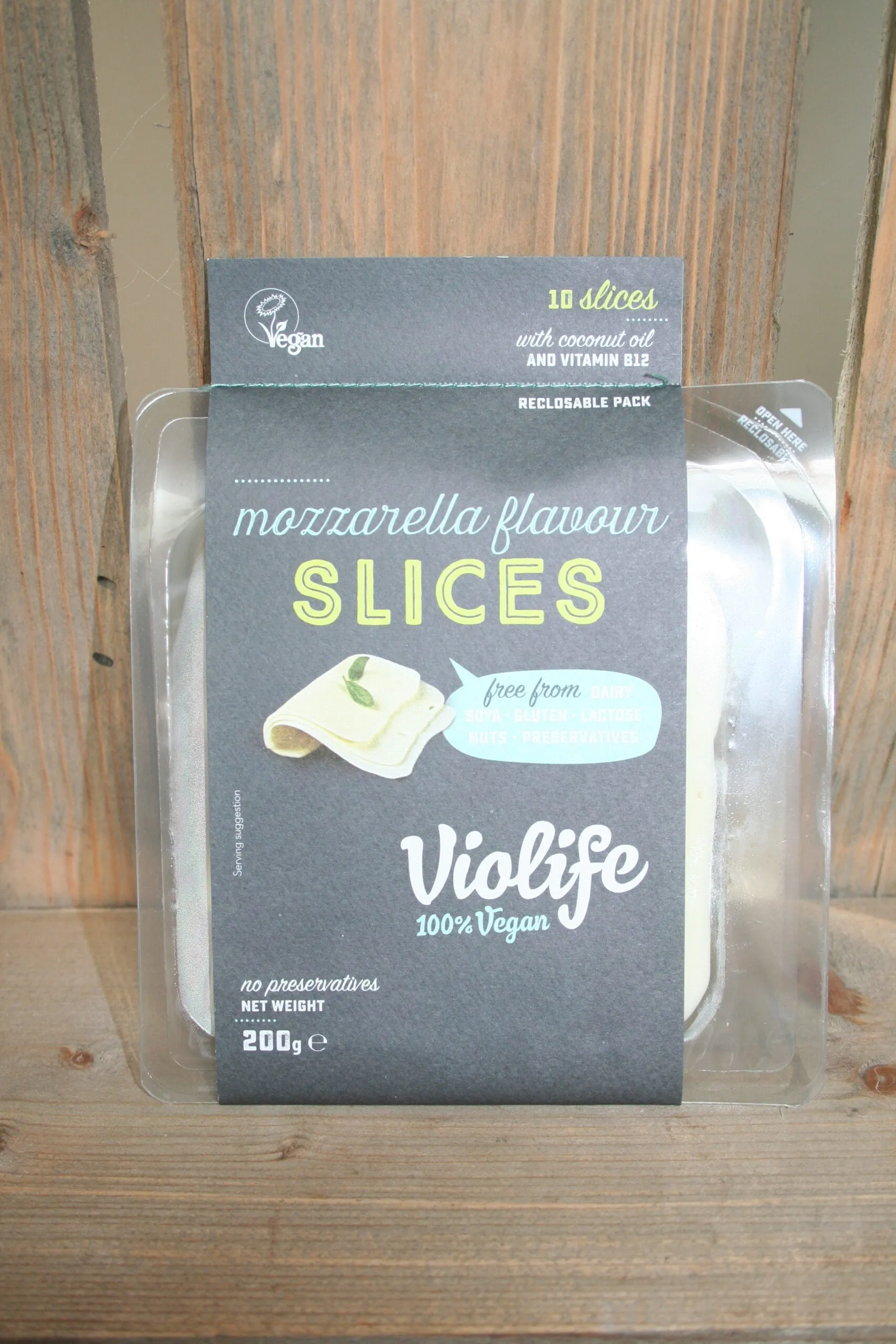 Violife mozzarella flavour slices vegan