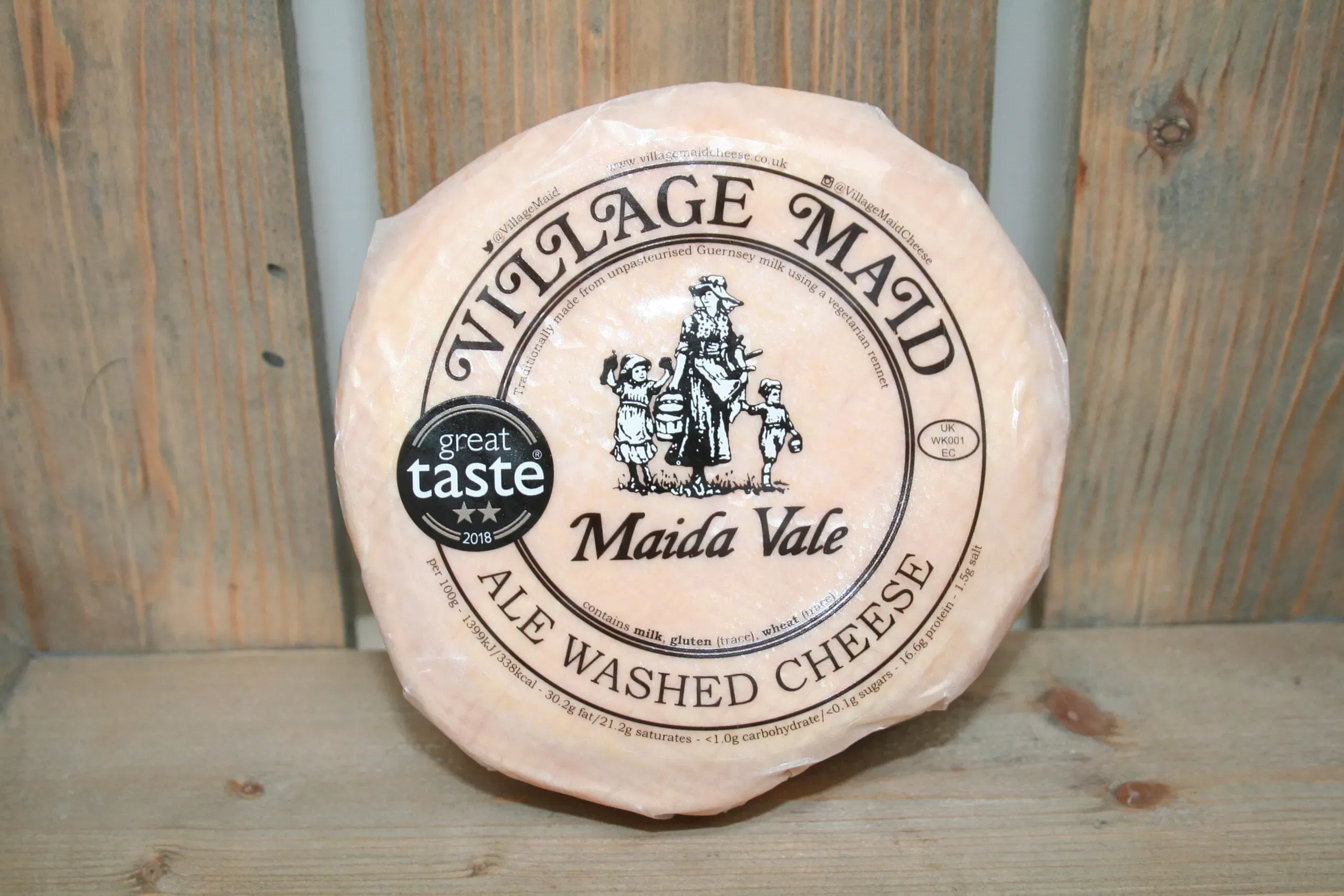 Village Maid Maida Vale Ale washed cheese