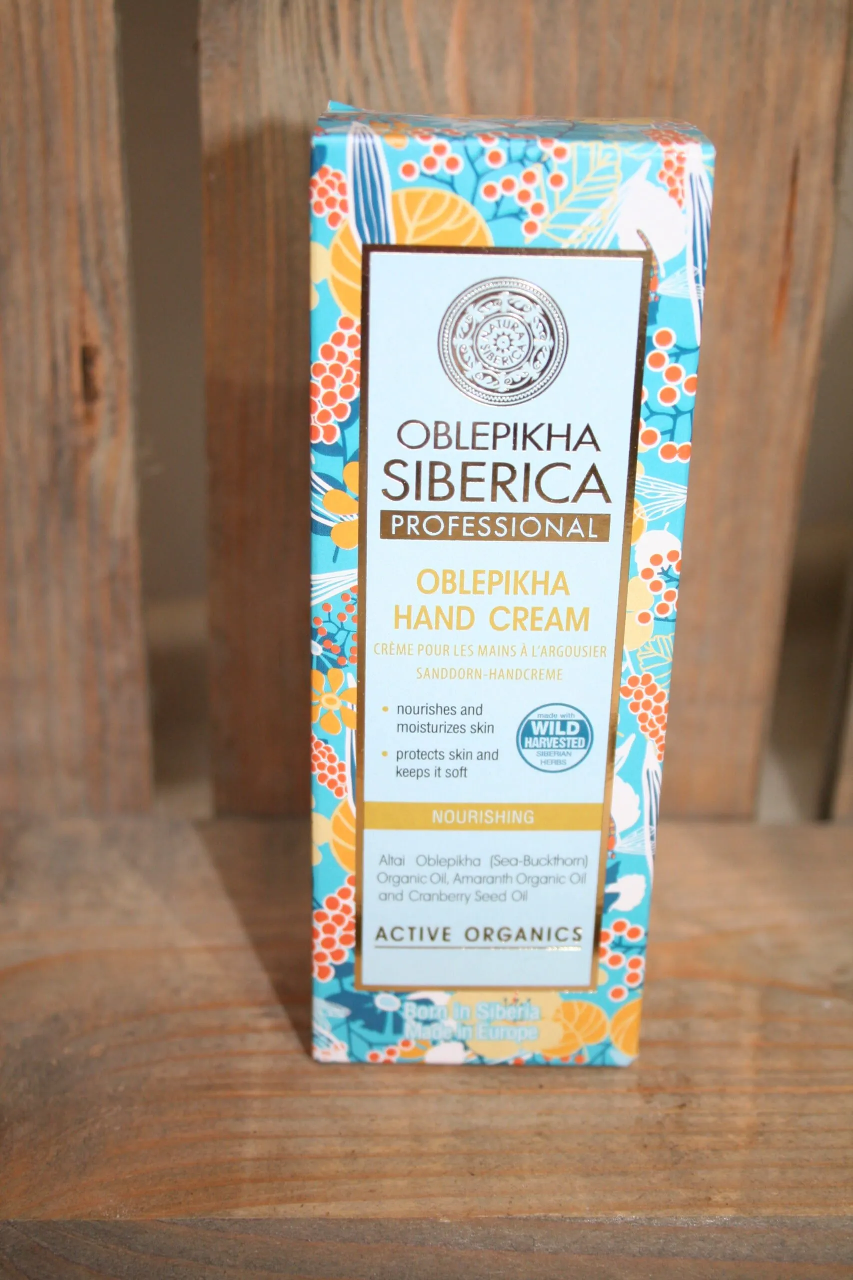 Obelepikha Siberica oblepikha hand cream