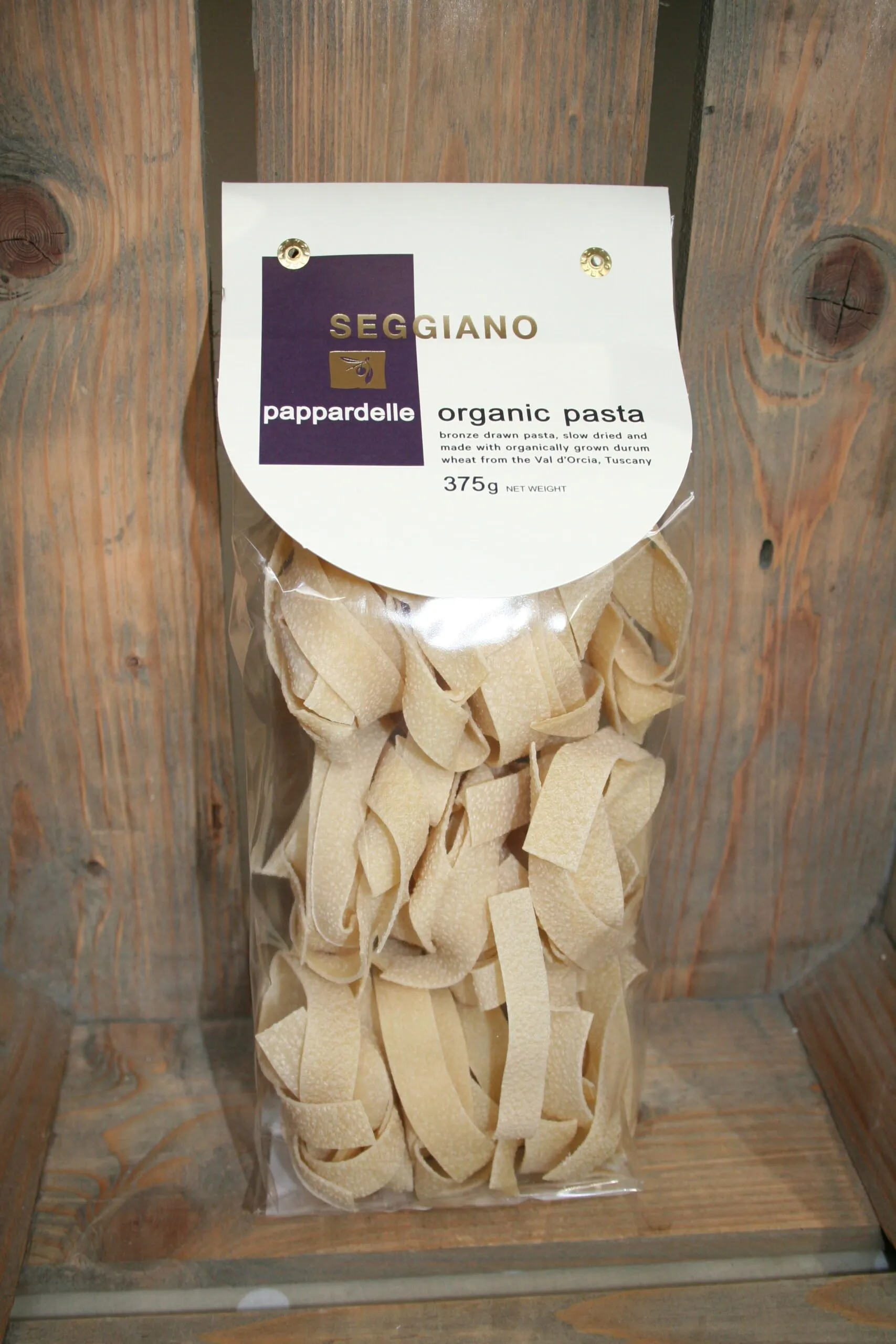 Seggiano pappardelle organic pasta