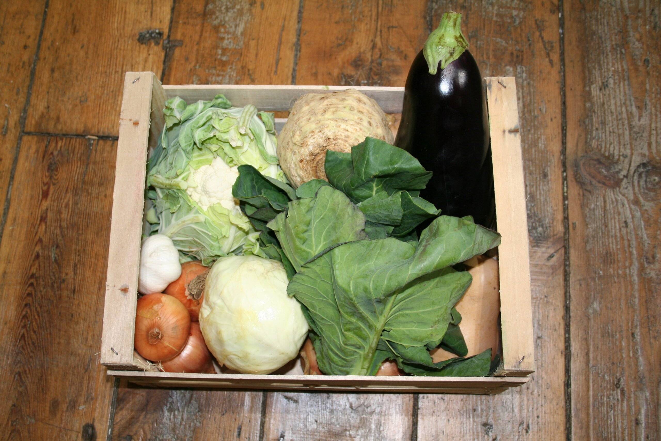 Organically Speaking veg box