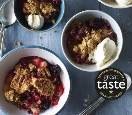 Cook bramley apple crumble