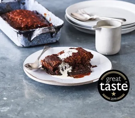 Cook sticky toffee pudding