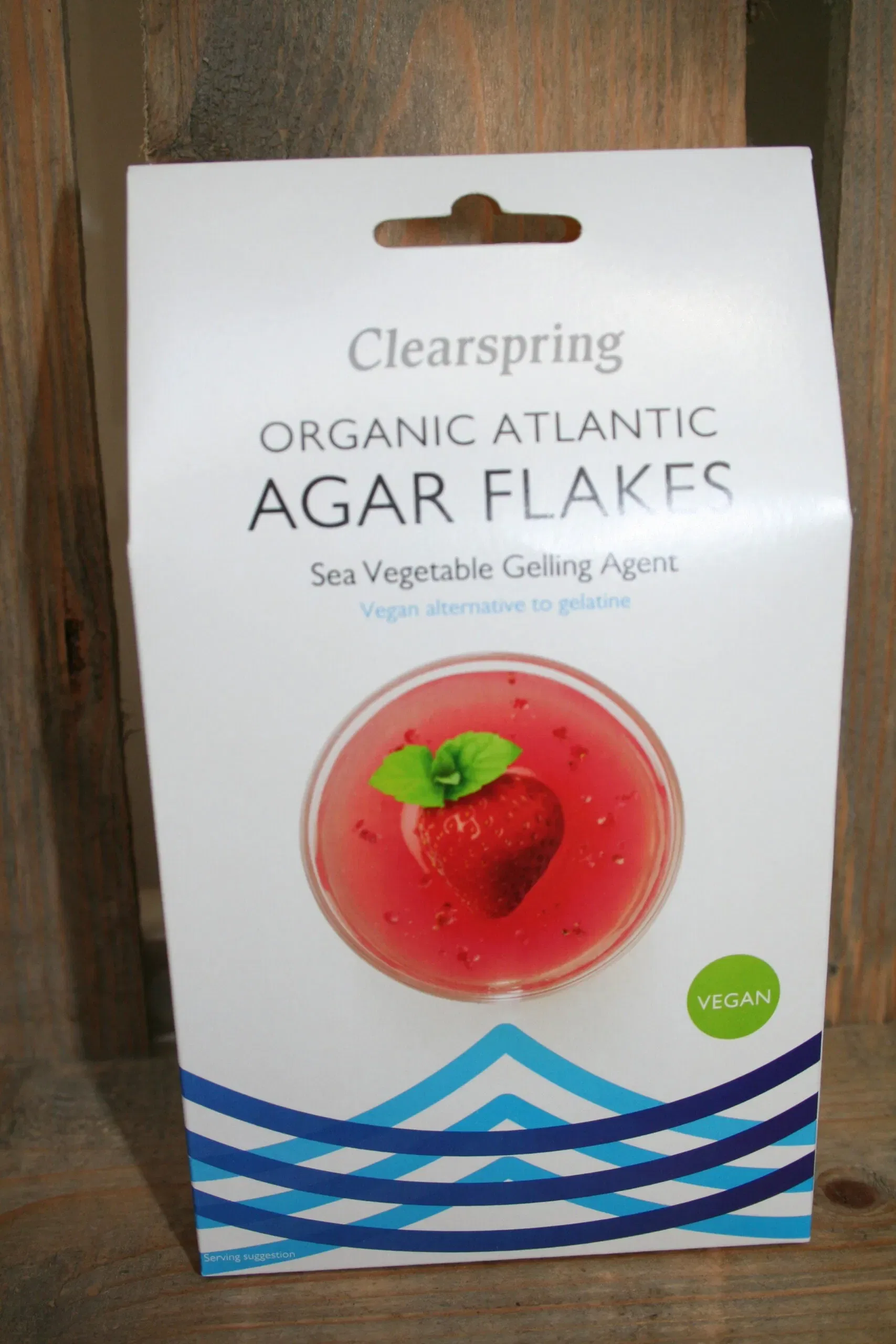 Clearspring organic Atlanitc agar flakes sea vegetable gelling agent