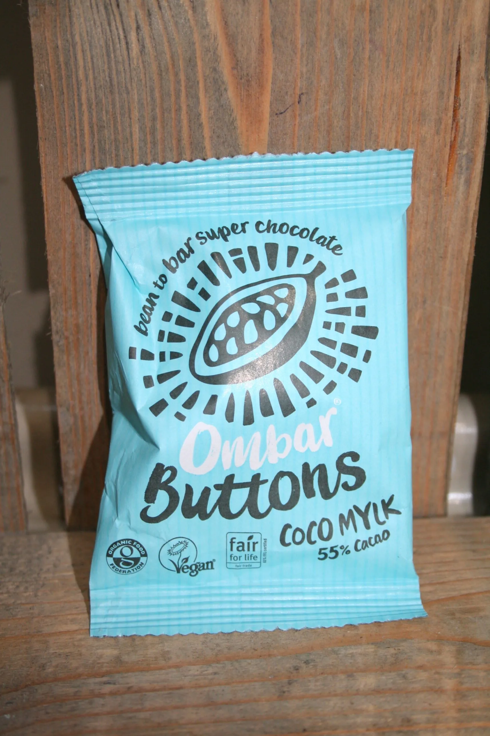 Ombar buttons coco mylk 55% cacao