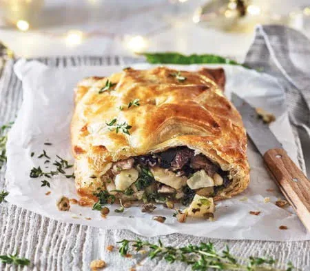 Cook Mushroom wellington