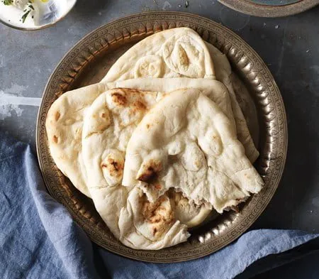 Cook naan bread