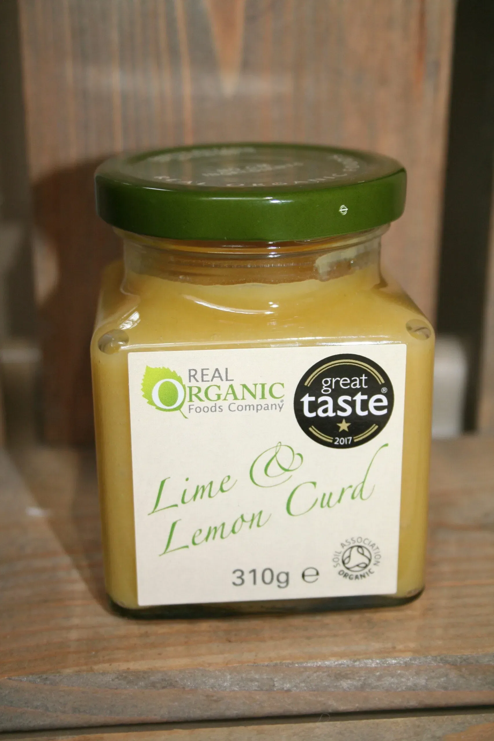 Real Organic Food Company lime & lemon curd