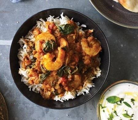 Cook prawn karahi