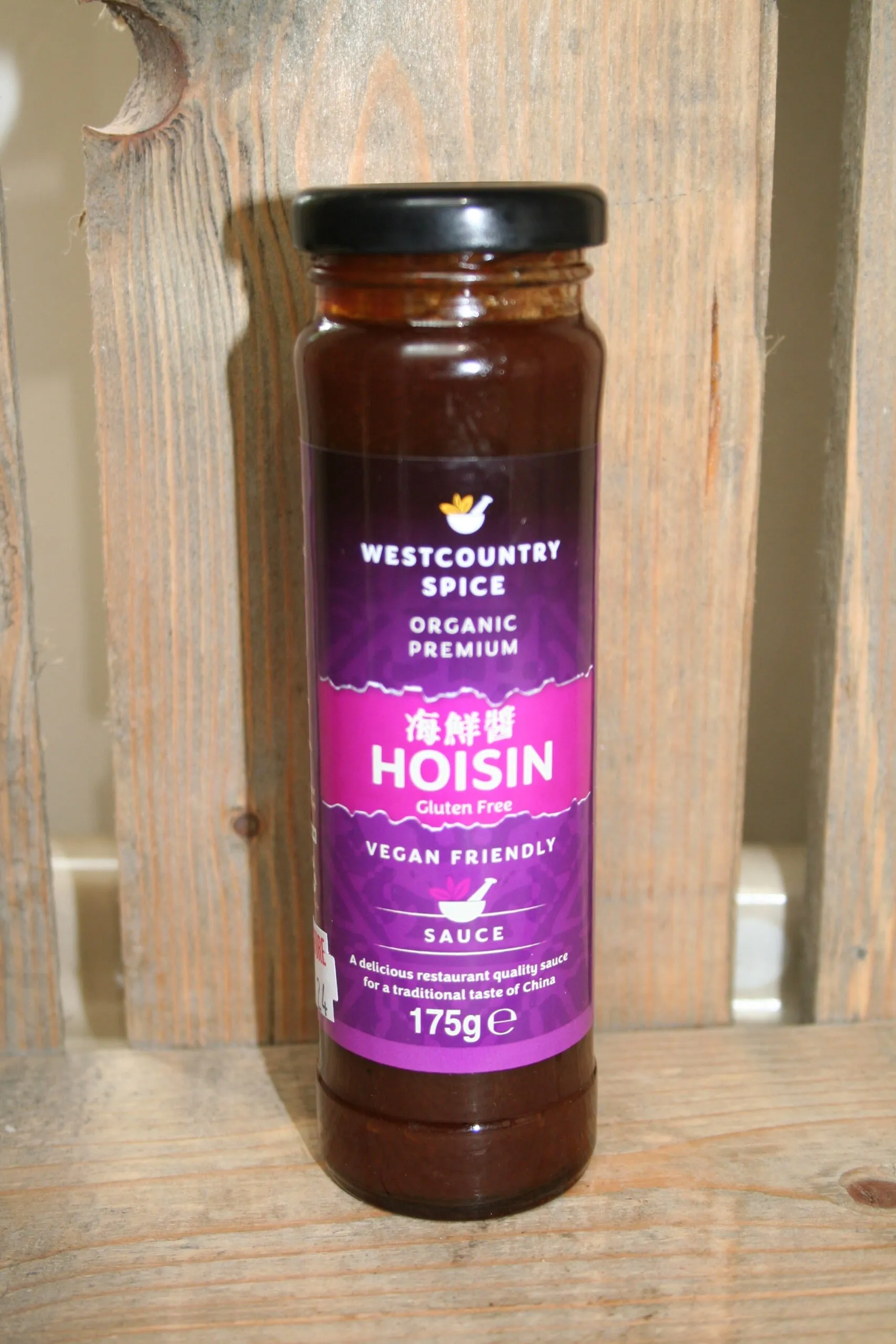 Westcountry organic premium hoisin sauce vegan