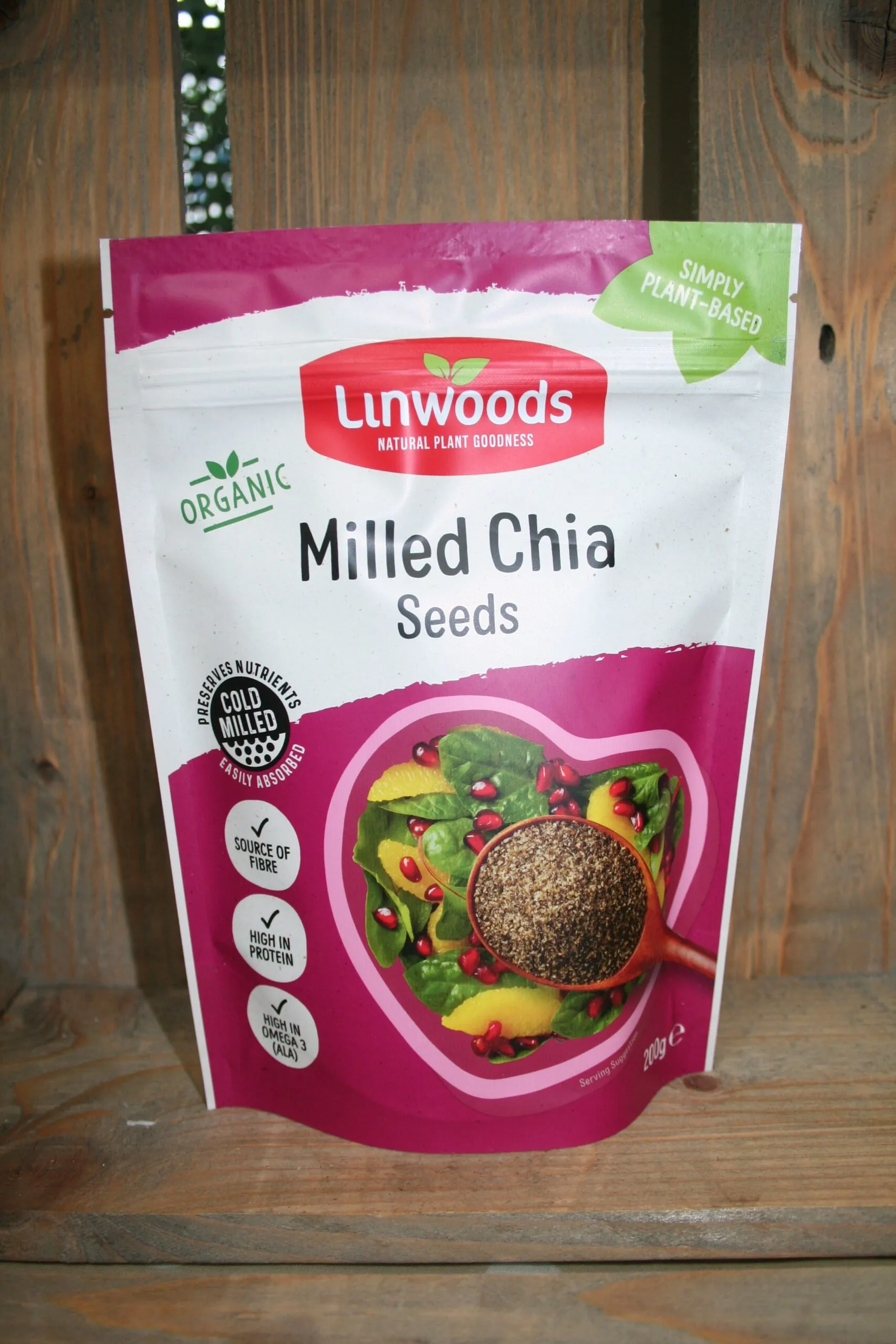 Linwoods organic milled chia seeds