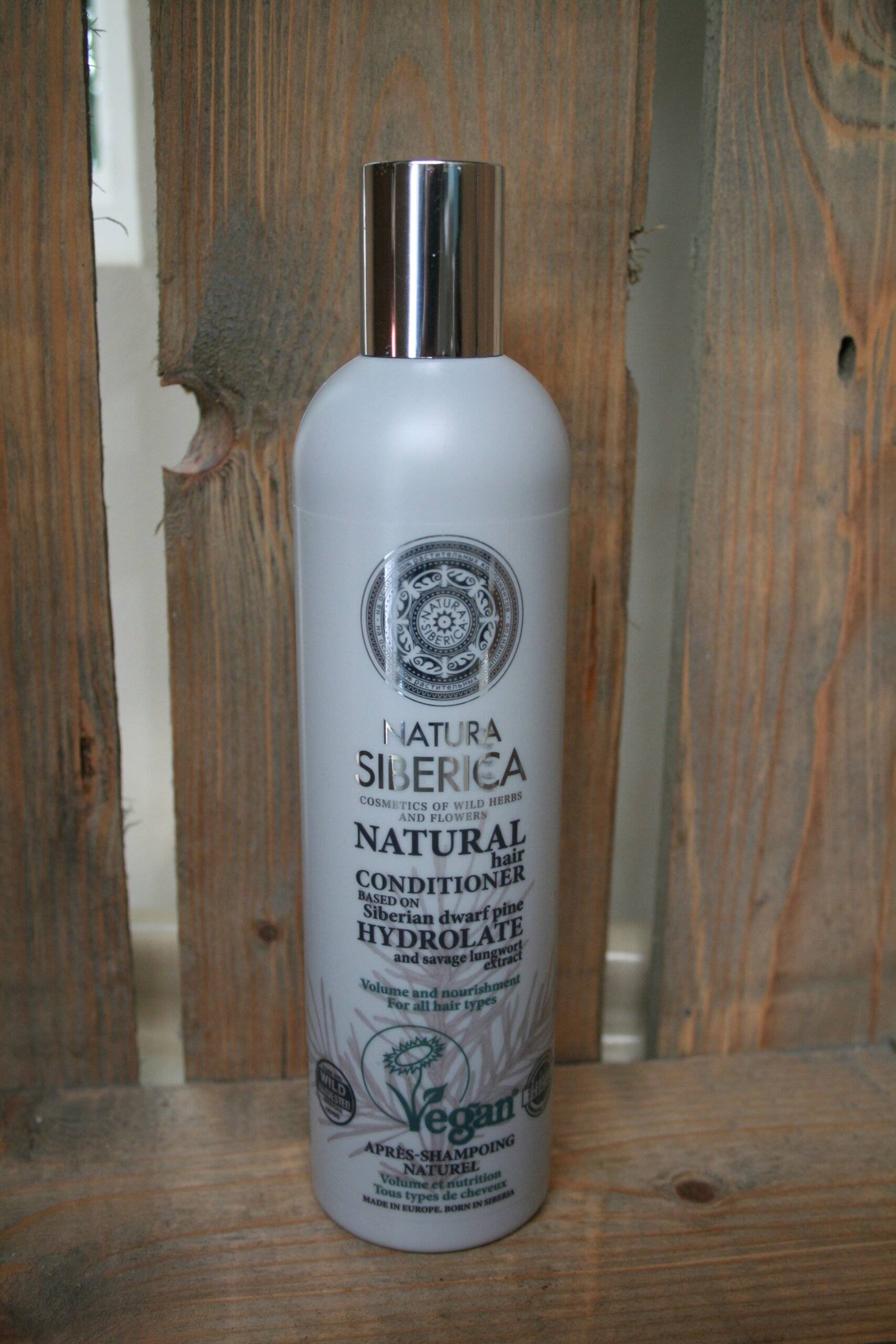 Natura Siberica hair conditioner energy & shine for weak hair