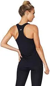 Boody Active black raceback top